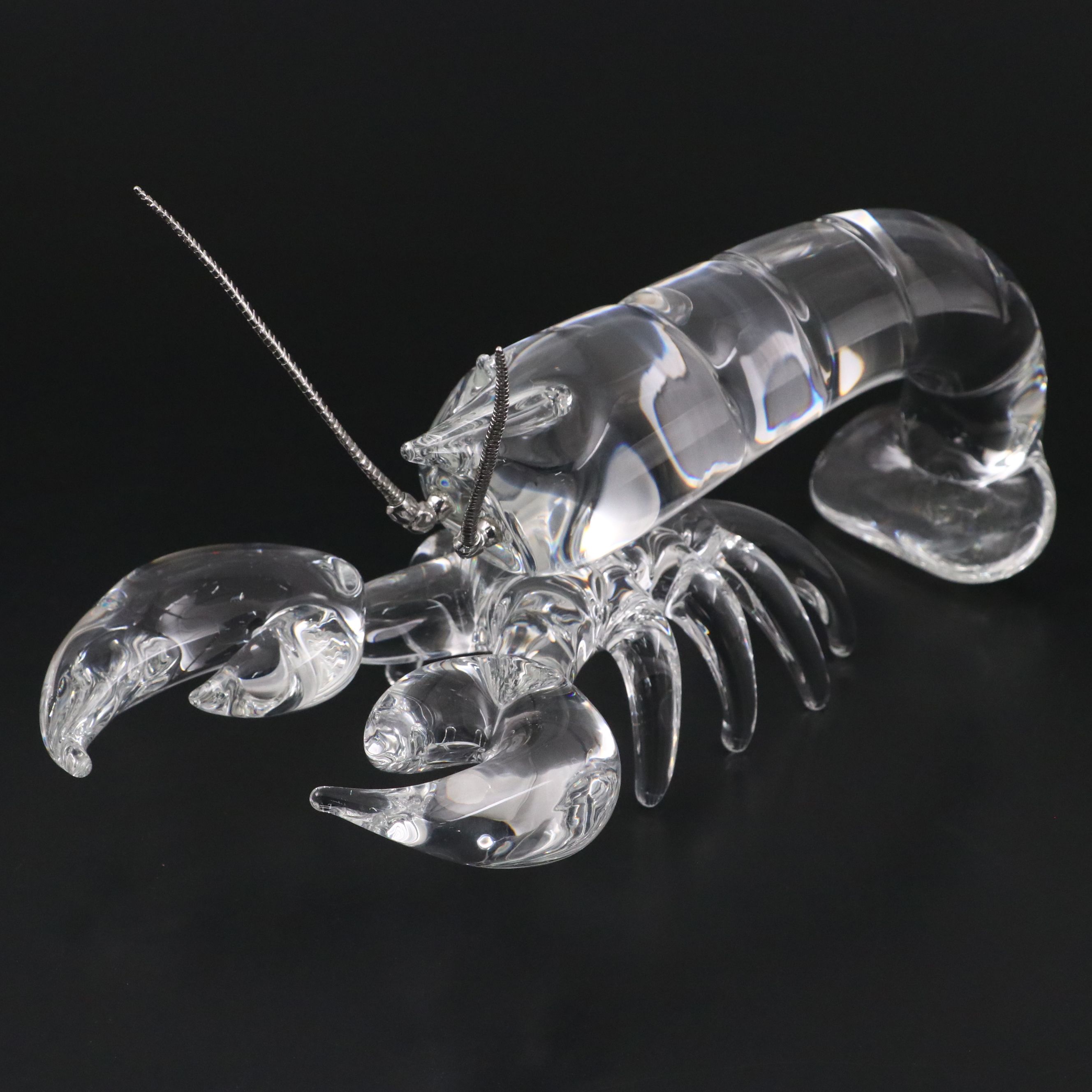 Steuben Crystal Lobster
