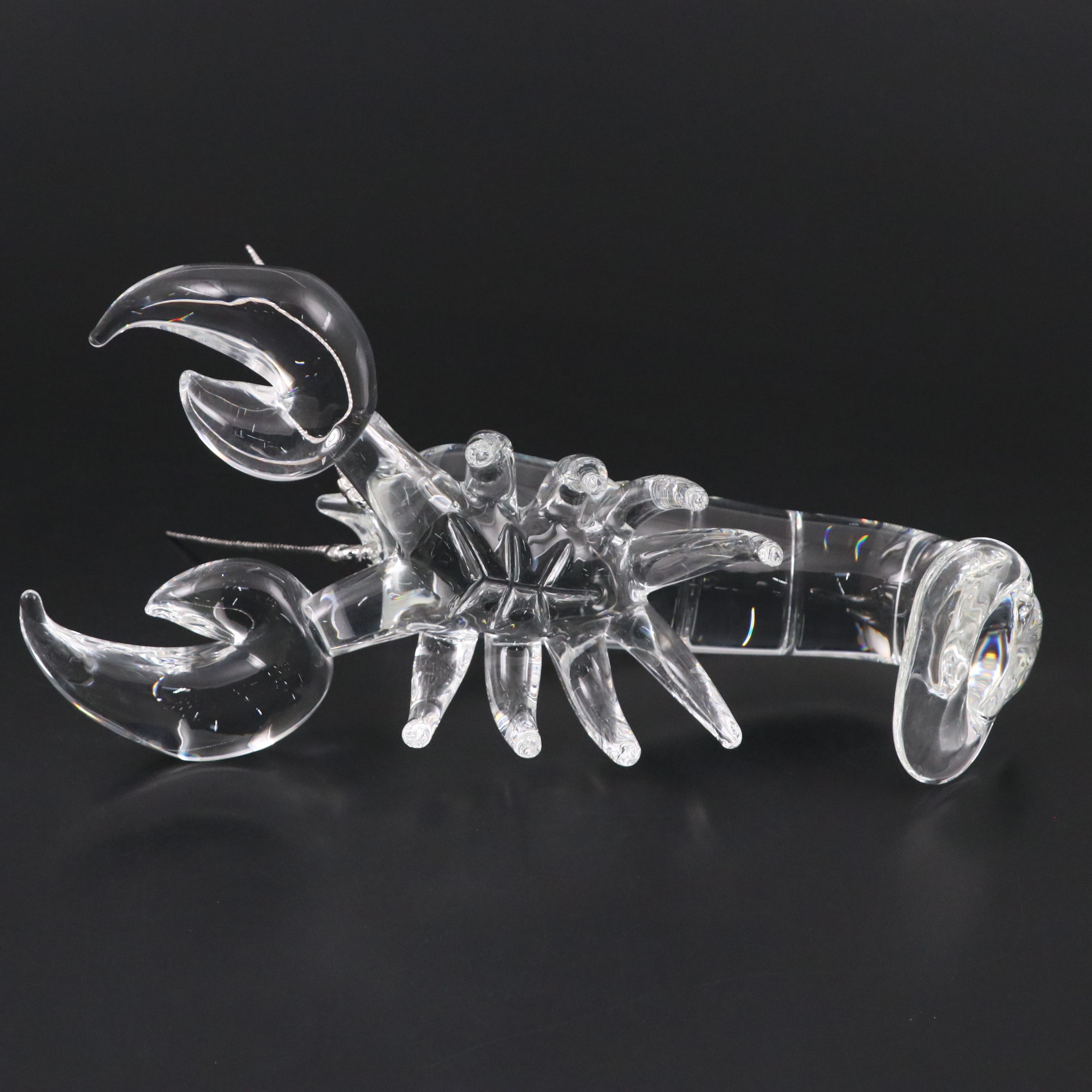 Steuben Crystal Lobster