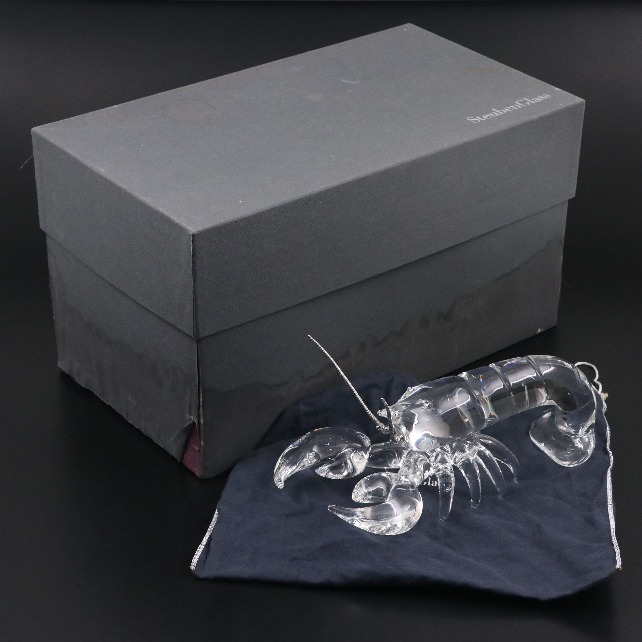 Steuben Crystal Lobster