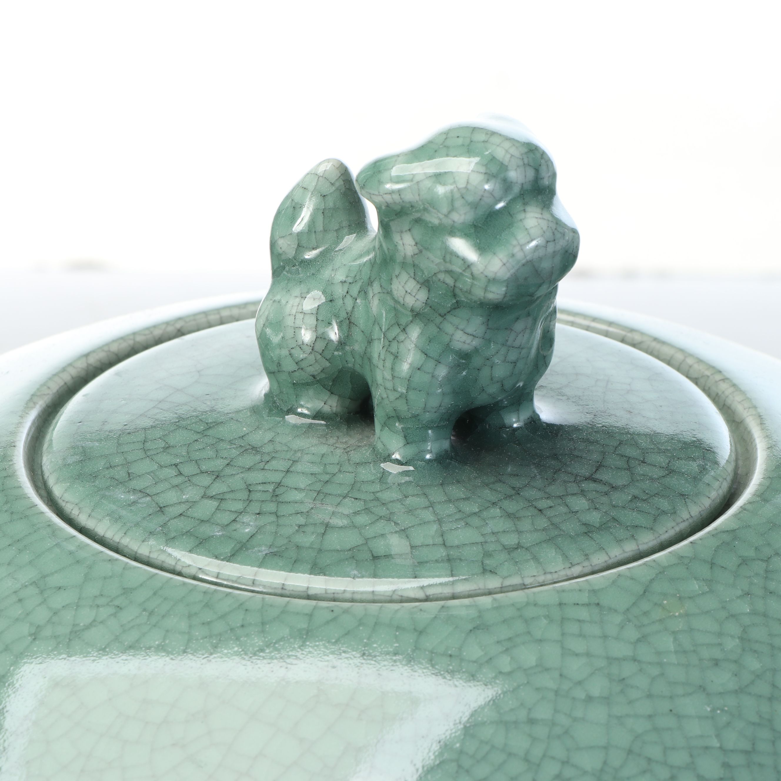 Korean Celadon Glazed Ceramic Vases