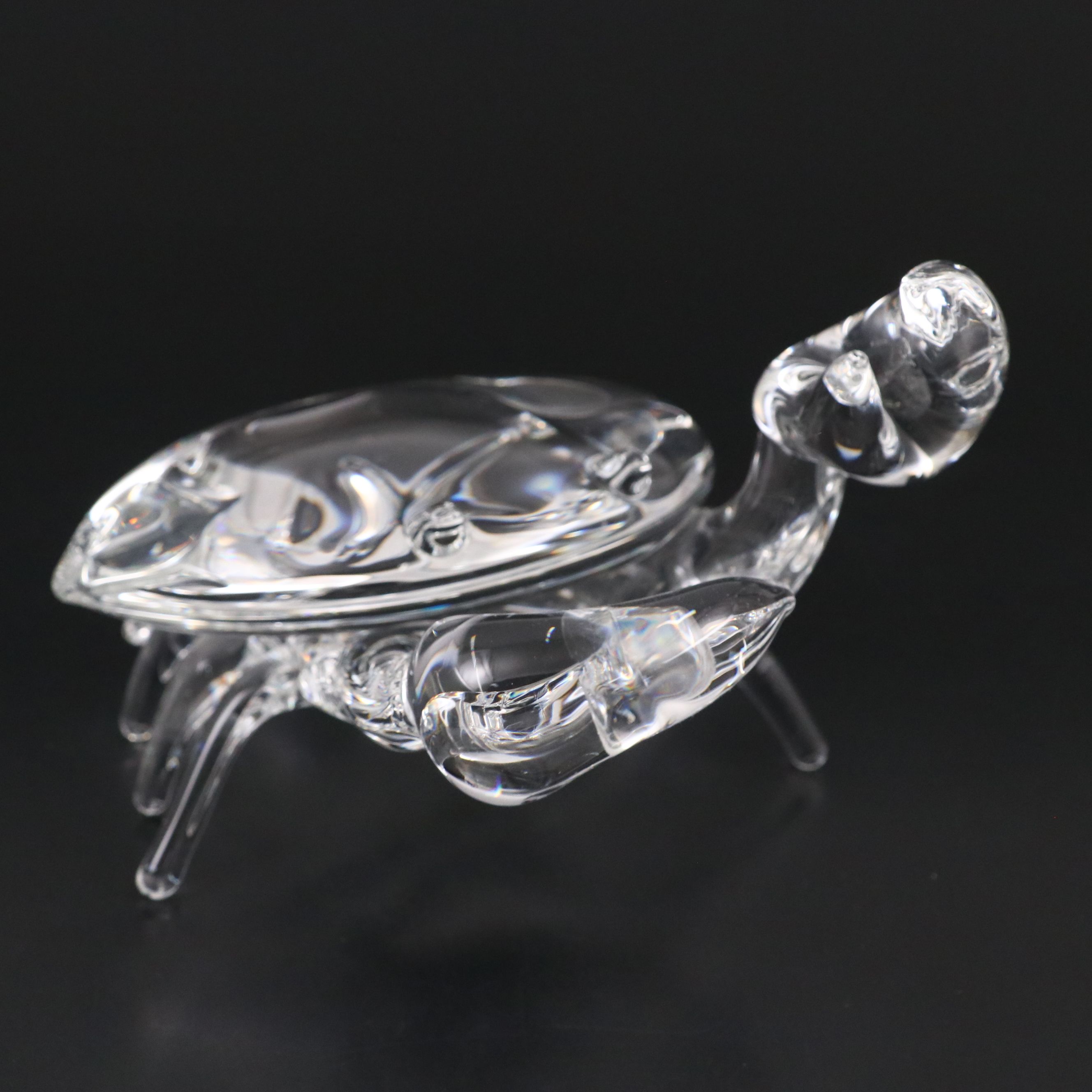 Steuben Art Glass "Crab" Figurine Designed by Taf Lebel Schaefer