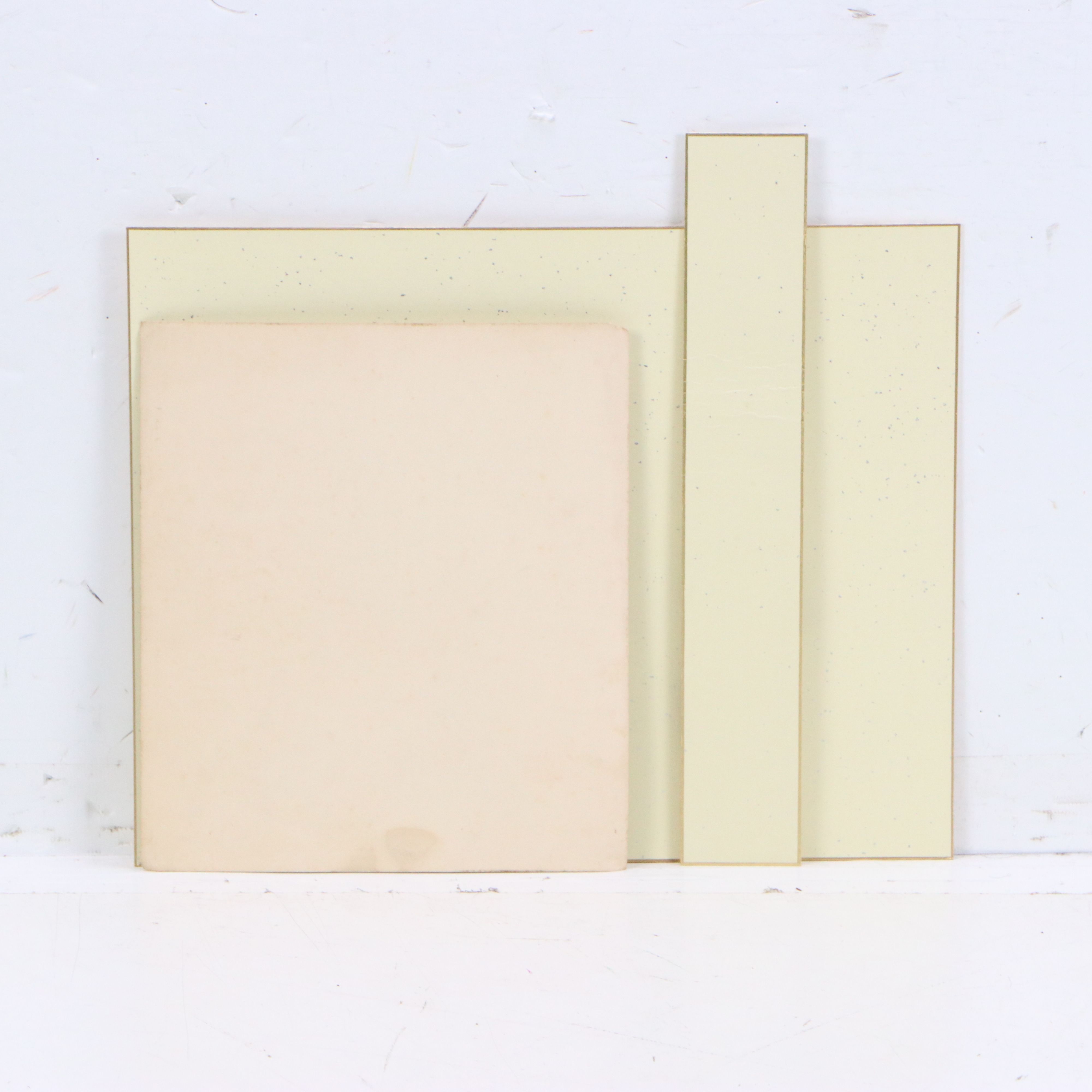 Japanese Sumi-e Ink Wash Painting of Horse with Offset Lithographs