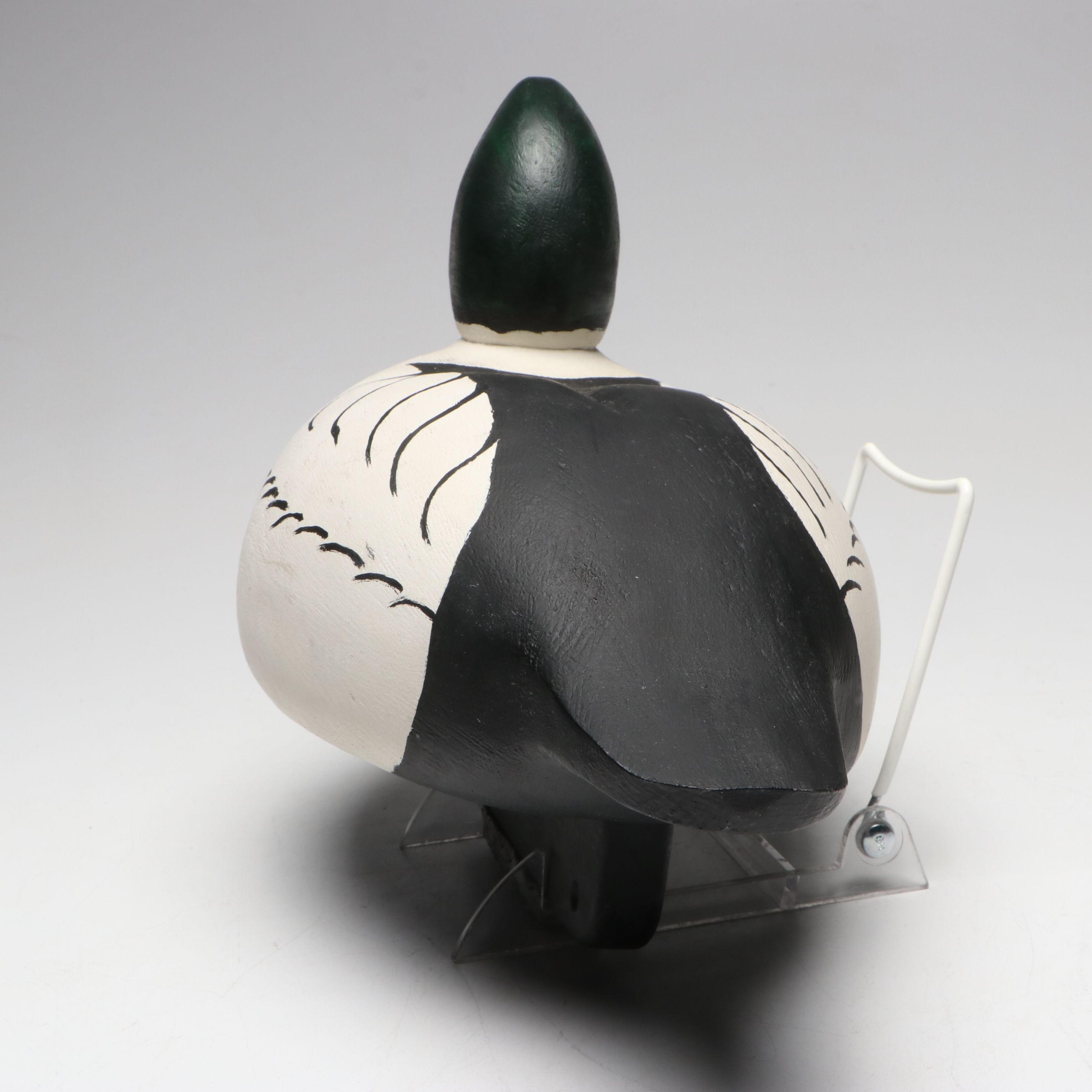 John Bourbon Gunning Decoys Hand-Painted Wooden Duck Decoys, 2010s