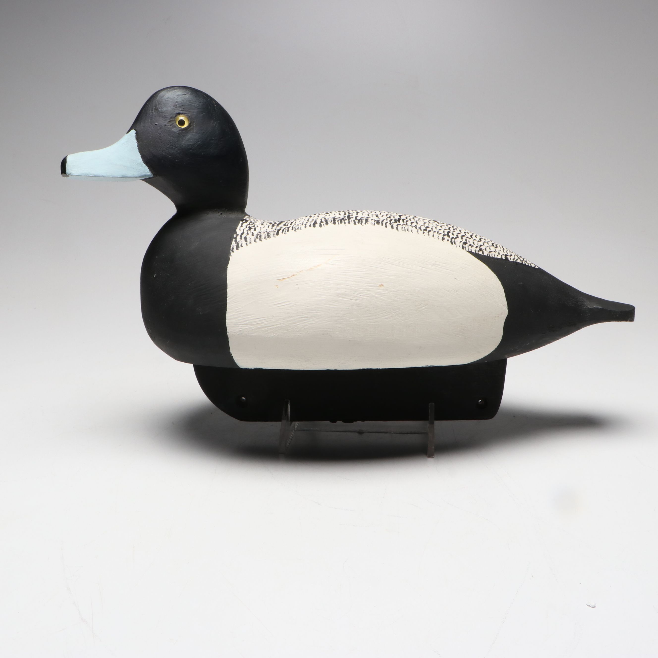 John Bourbon Gunning Decoys Hand-Painted Wooden Duck Decoys, 2010s