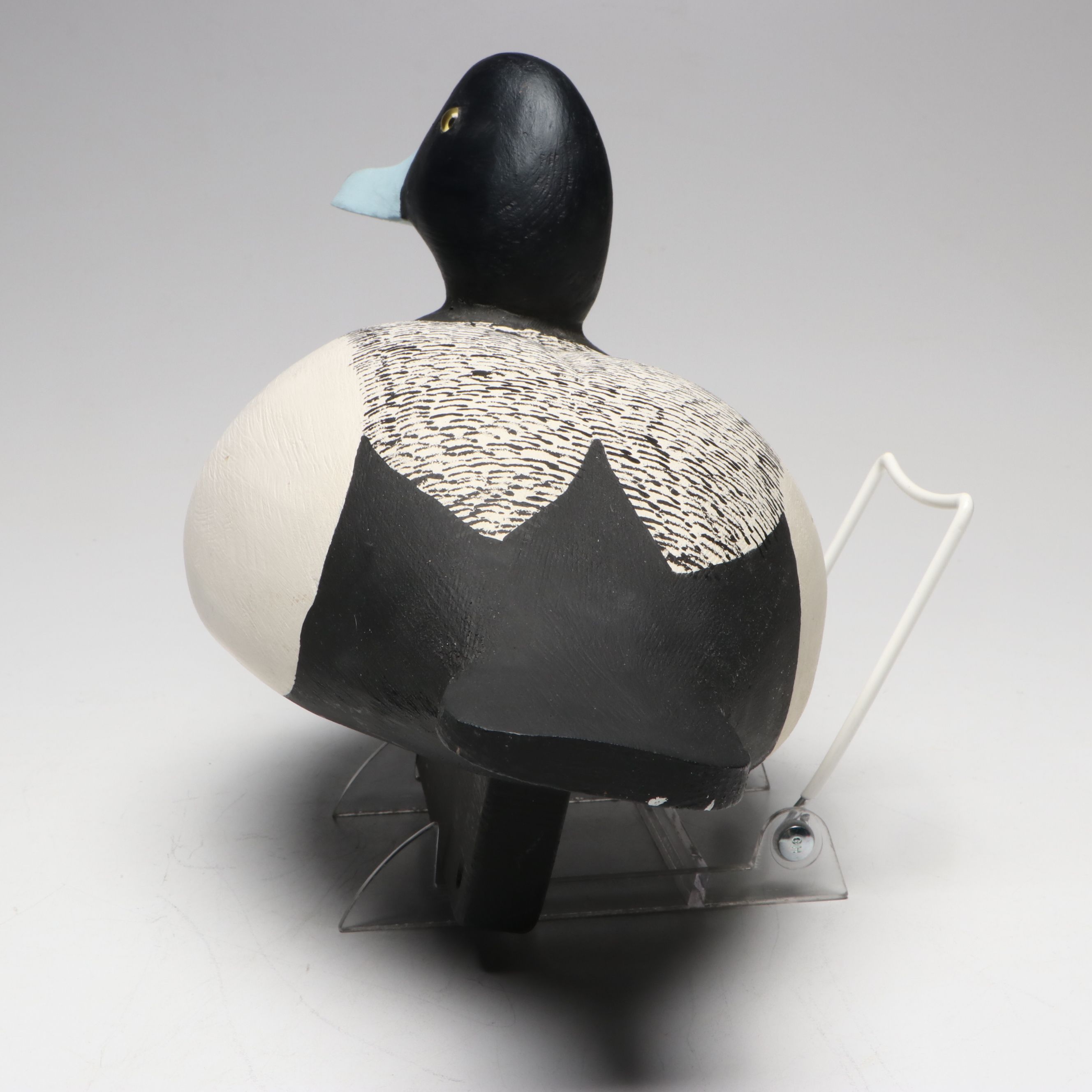 John Bourbon Gunning Decoys Hand-Painted Wooden Duck Decoys, 2010s