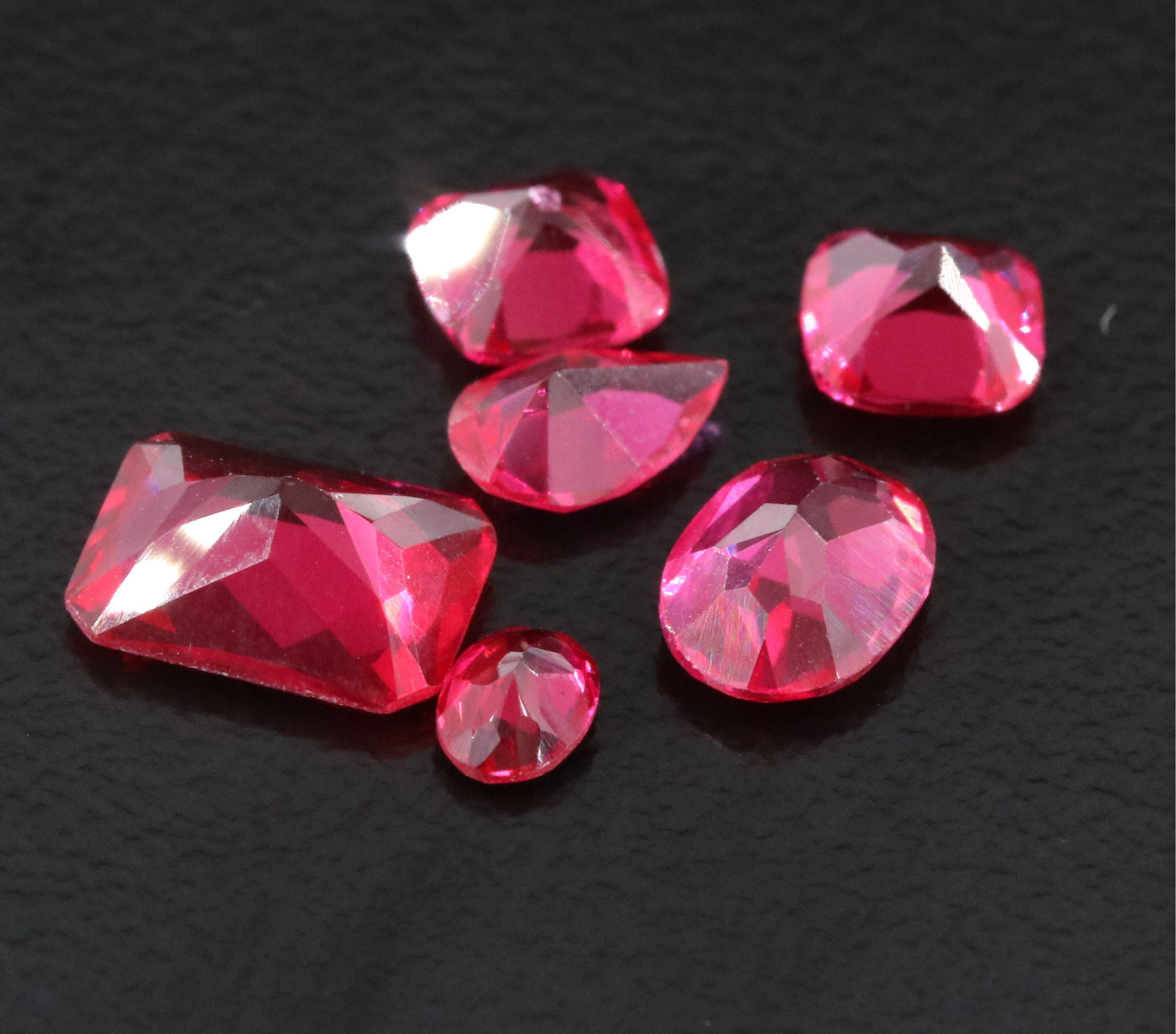 Loose 4.53 CTW Lab Grown Ruby Lot
