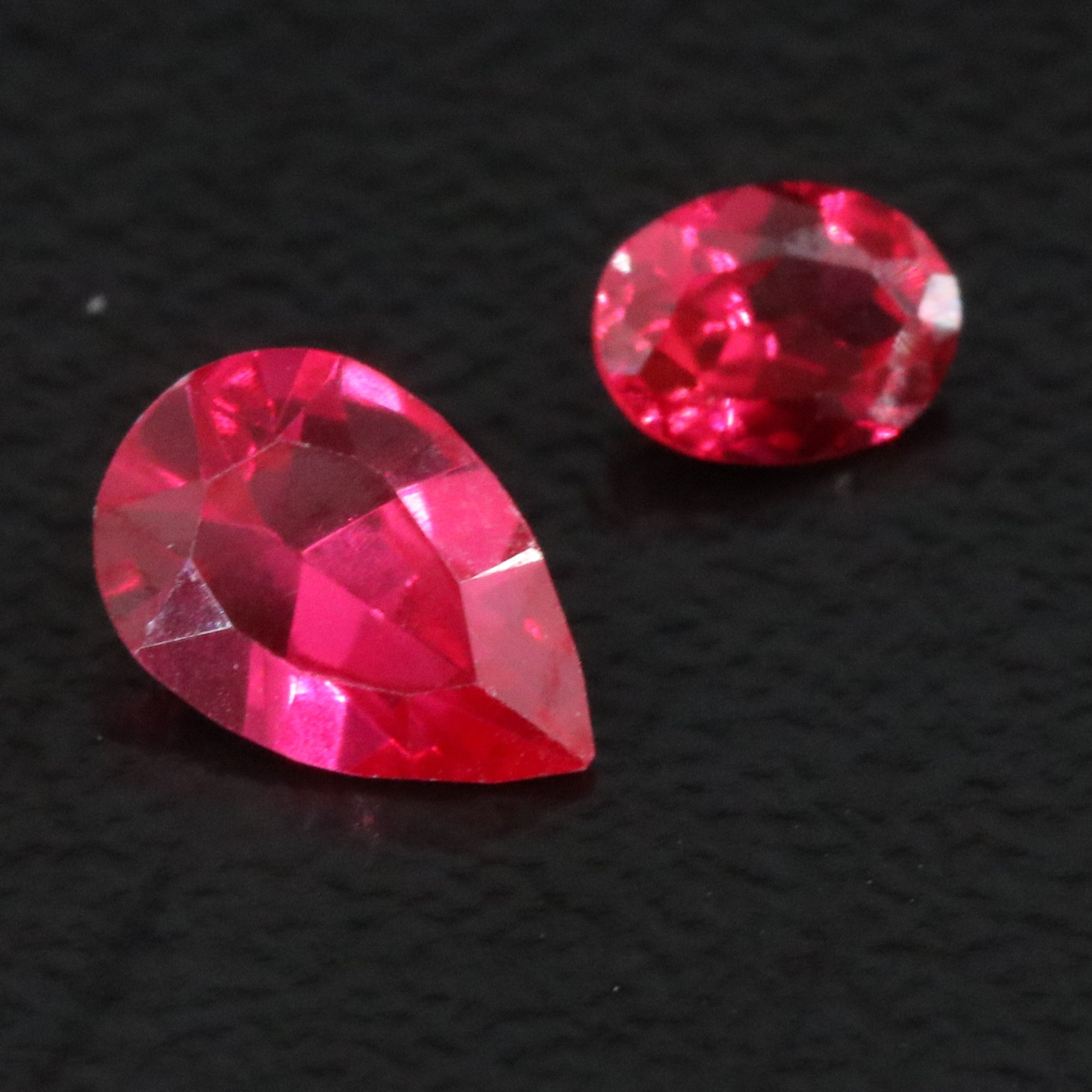 Loose 4.53 CTW Lab Grown Ruby Lot