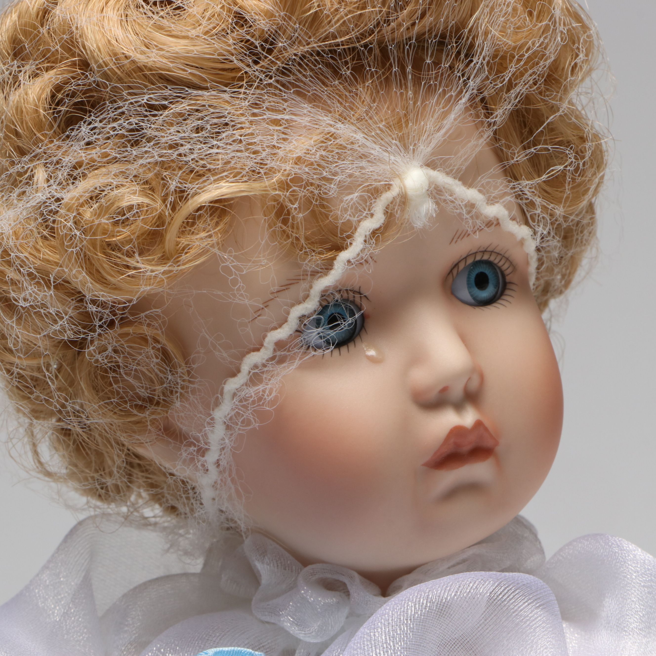 Ashton-Drake Galleries "Little Teardrop" Limited Edition Porcelain Doll, 1993