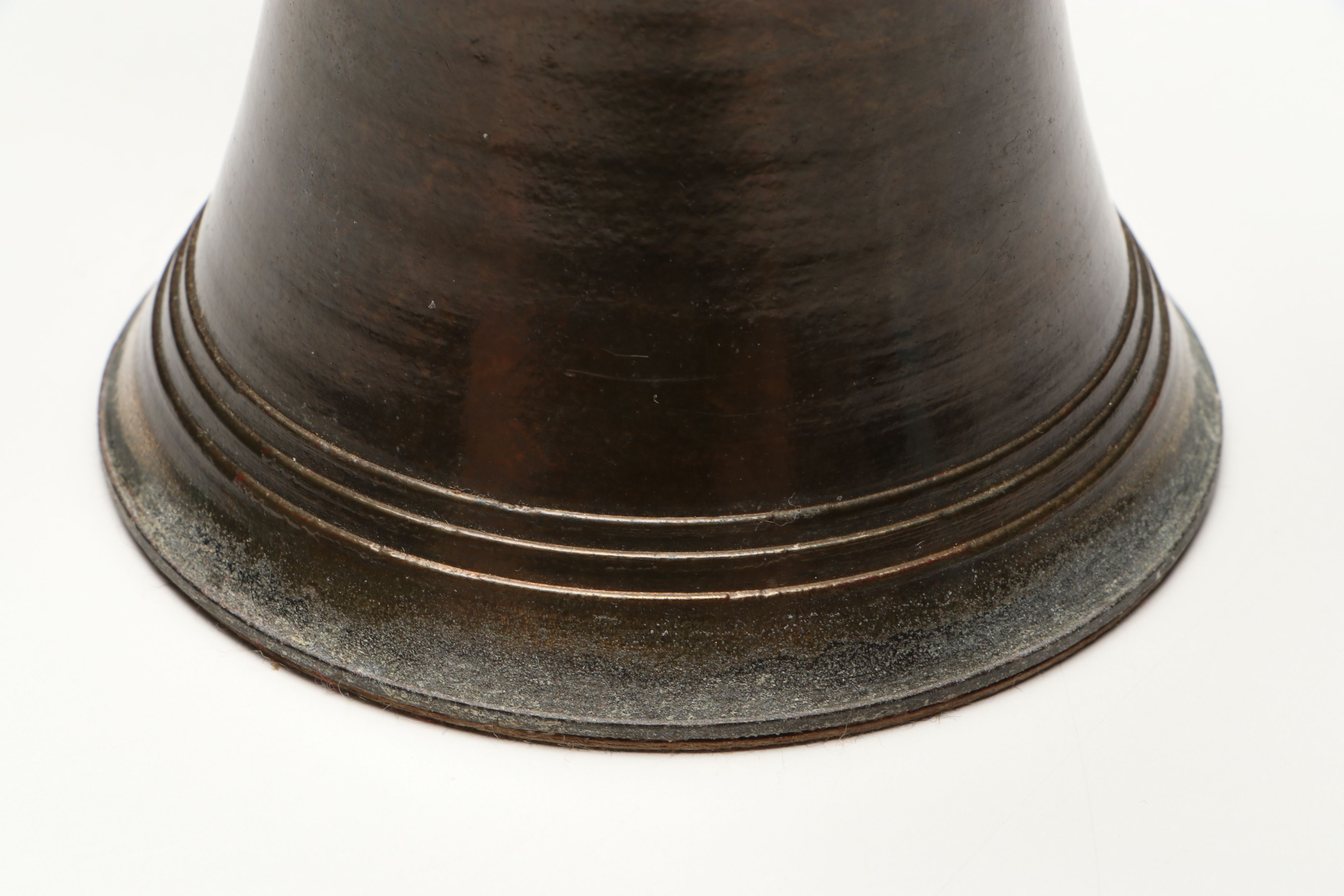 Nautical Inclinometer with Bell and Double Arm Candlestick