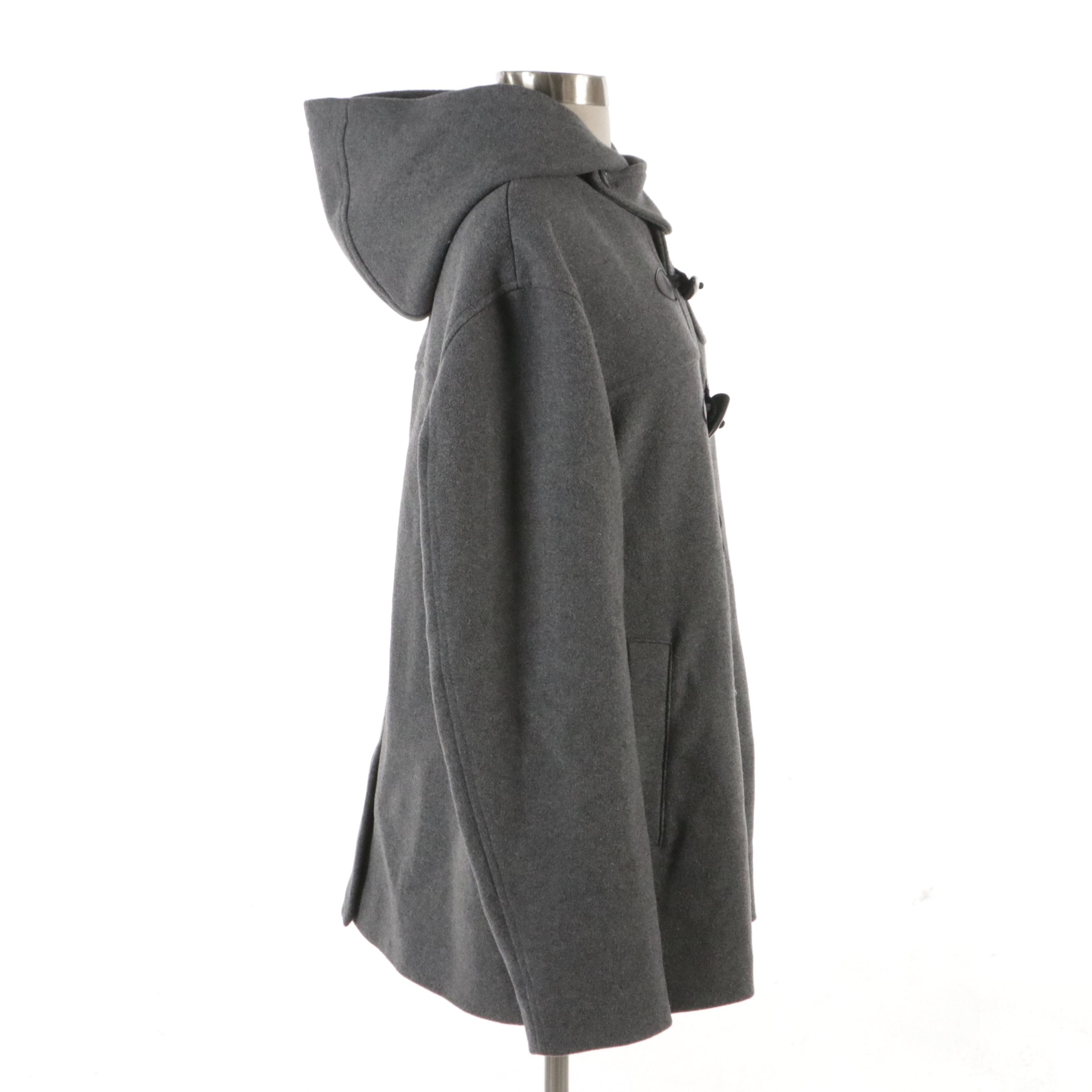 AX Armani Exchange Duffel Coat in Wool Blend