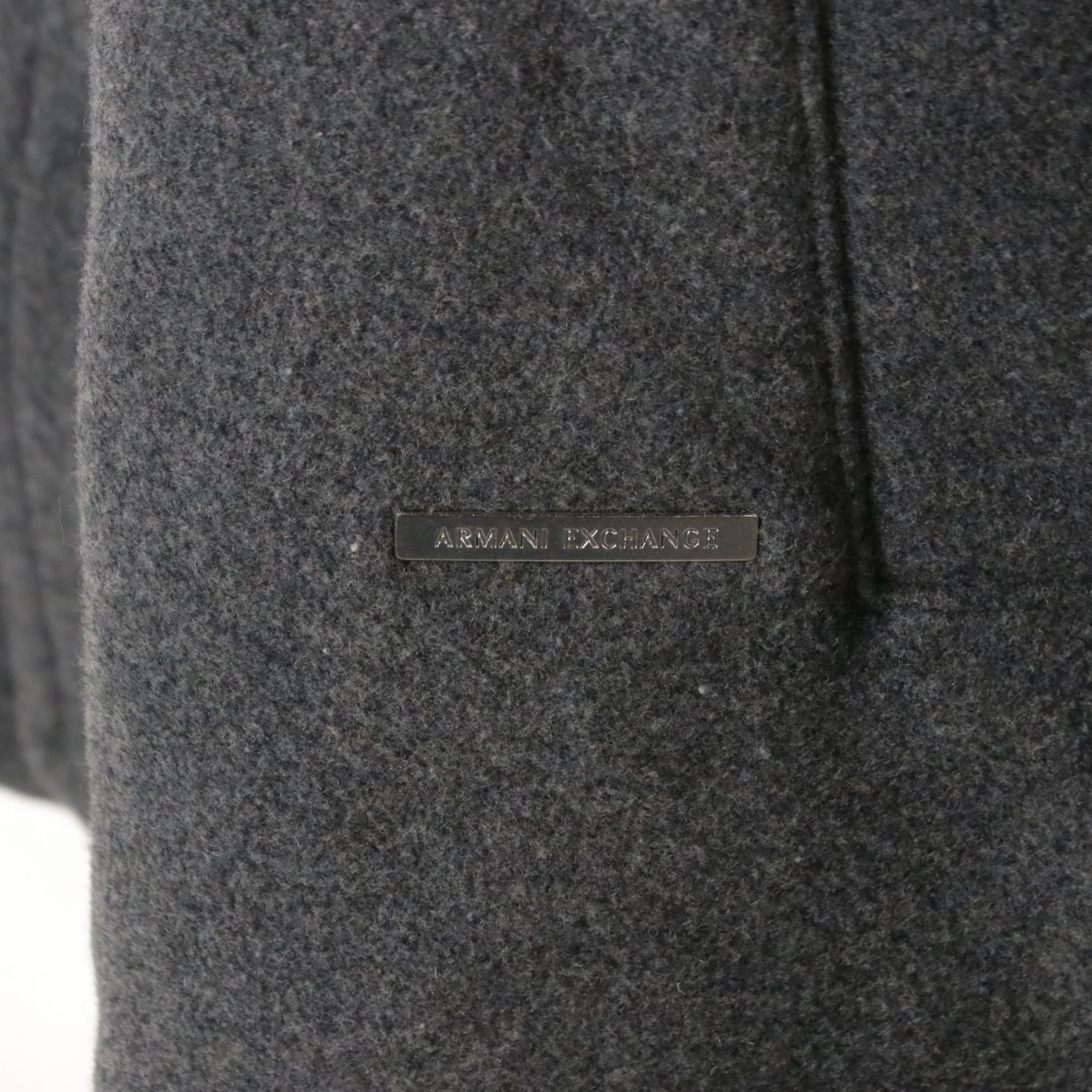 AX Armani Exchange Duffel Coat in Wool Blend