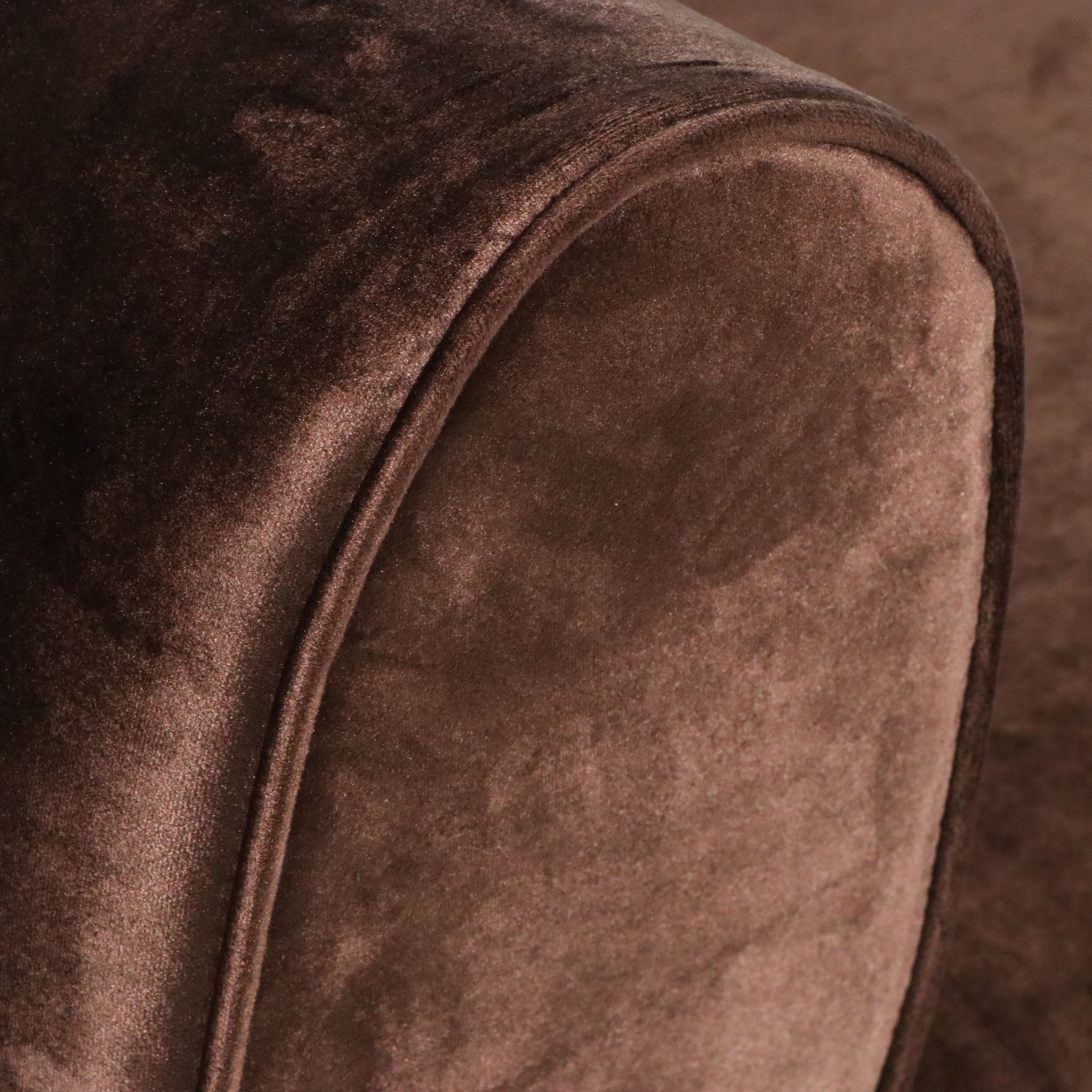 Contemporary Channel Tufted Velvet Sofa