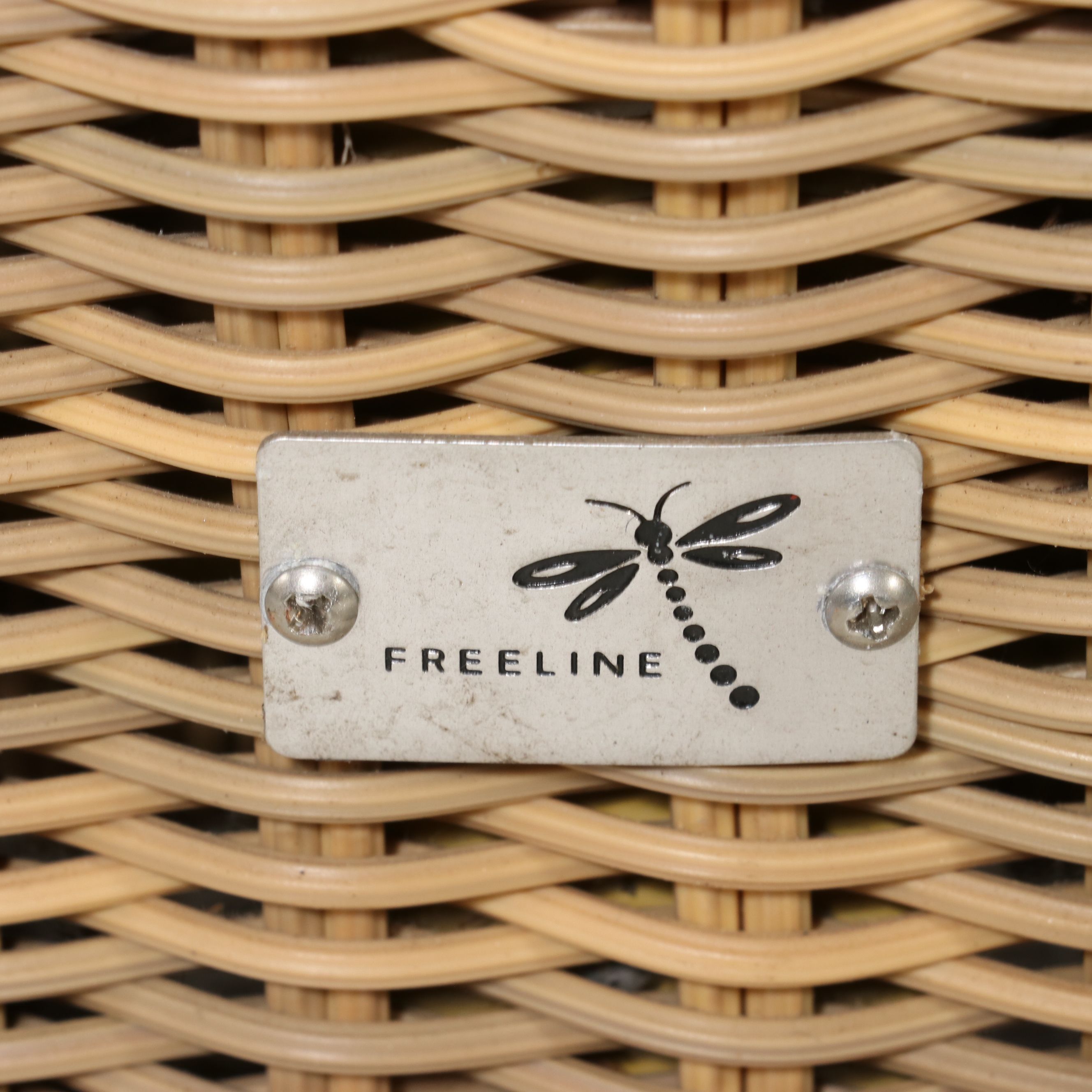 Freeline Contemporary Resin Wicker High-Back Chair