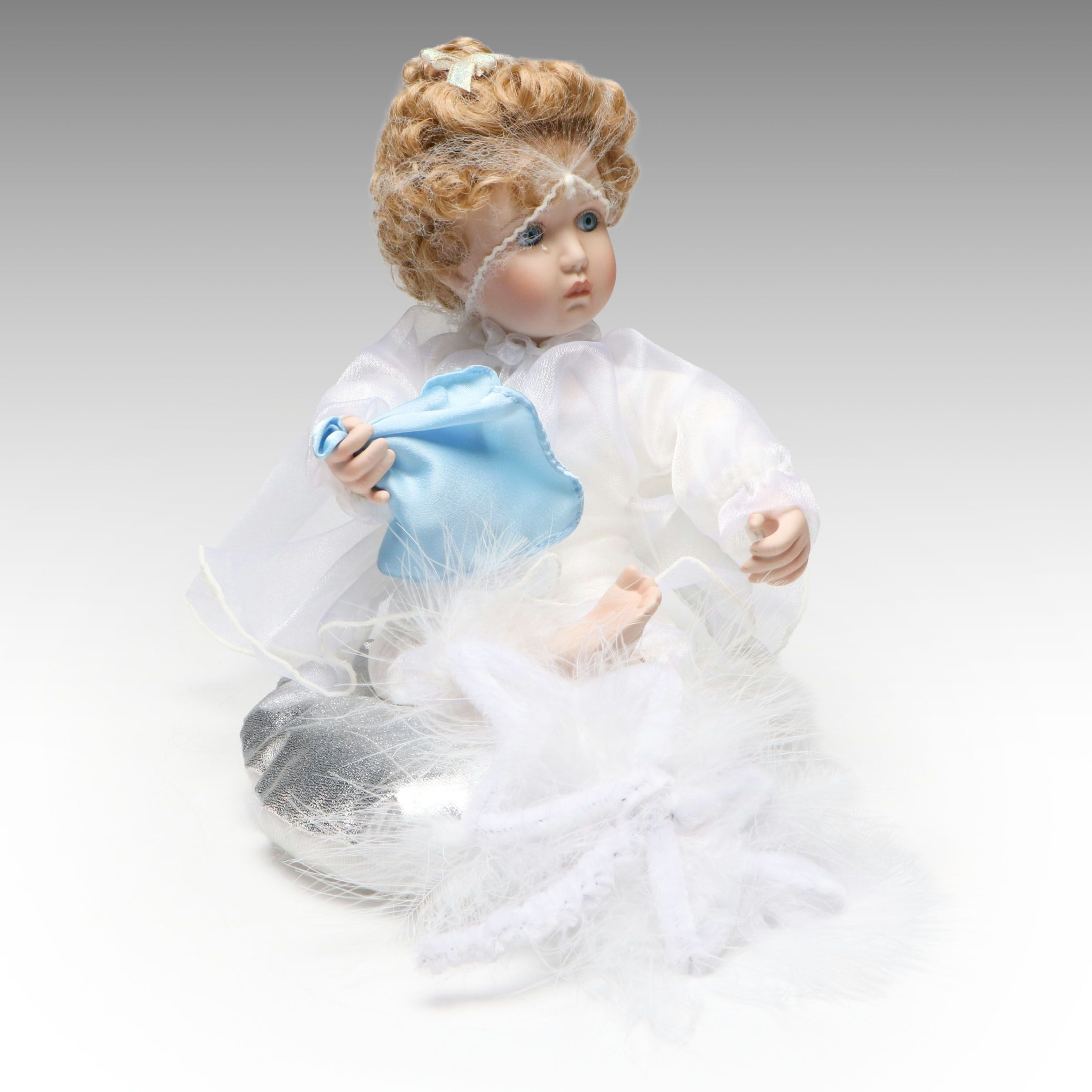 Ashton-Drake Galleries "Little Teardrop" Limited Edition Porcelain Doll, 1993