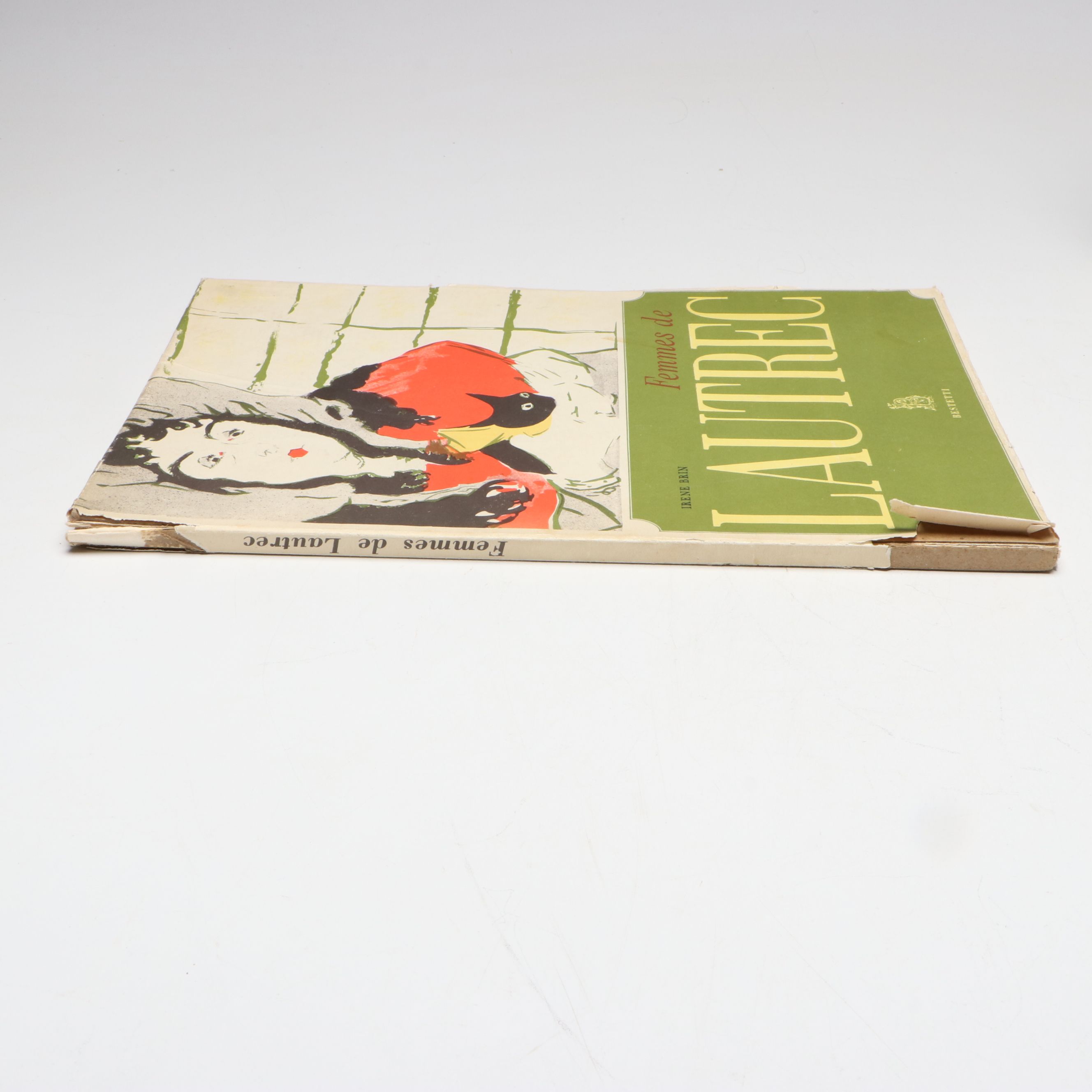 New Edition "Femmes de Lautrec" Art Folio by Irene Brin, 1954