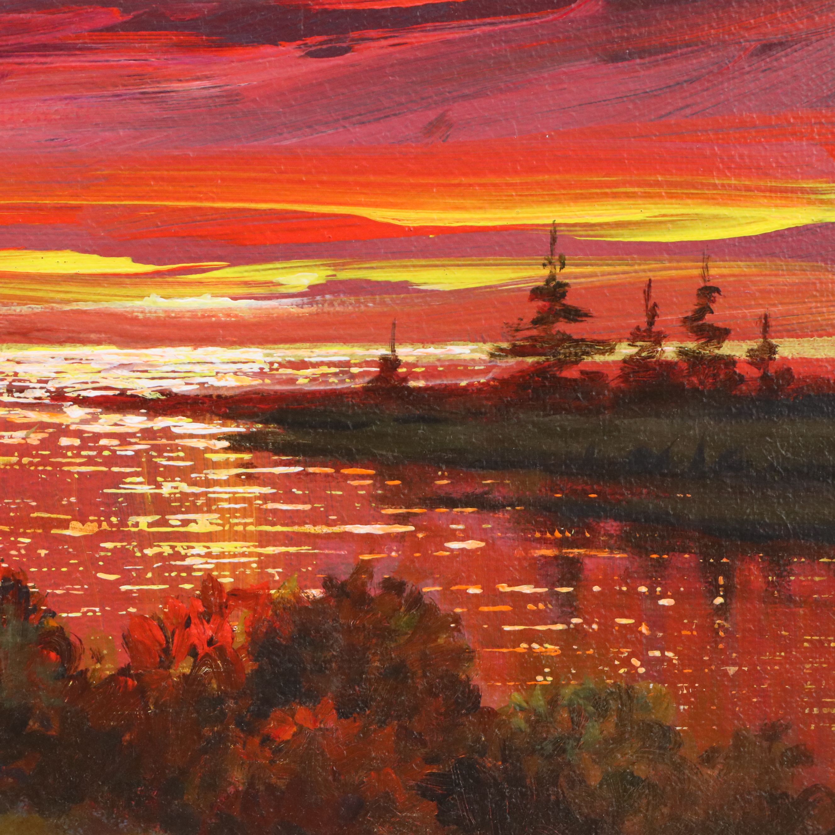 Littorio del Signore Oil Painting "Avant la Nuit"