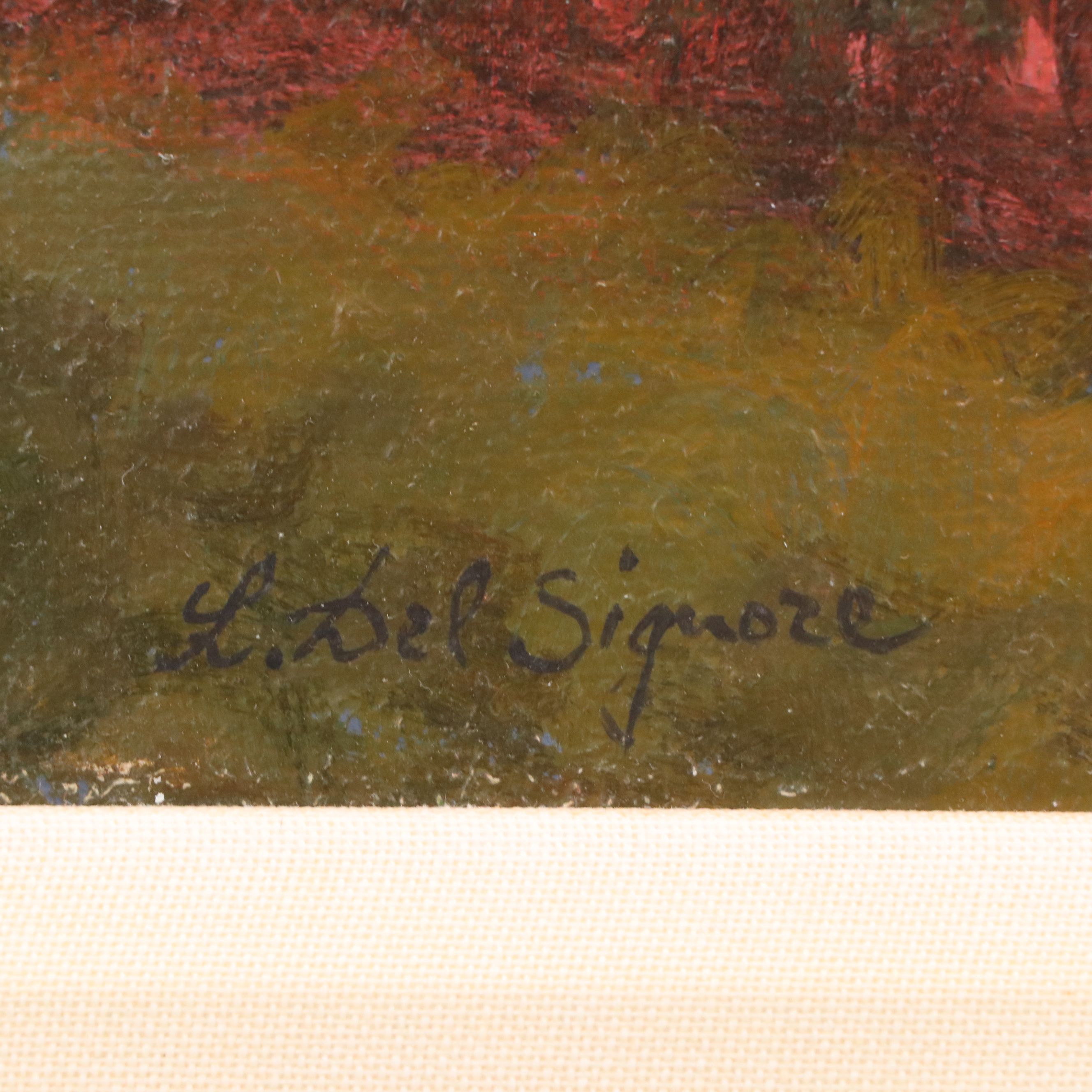 Littorio del Signore Oil Painting "Avant la Nuit"