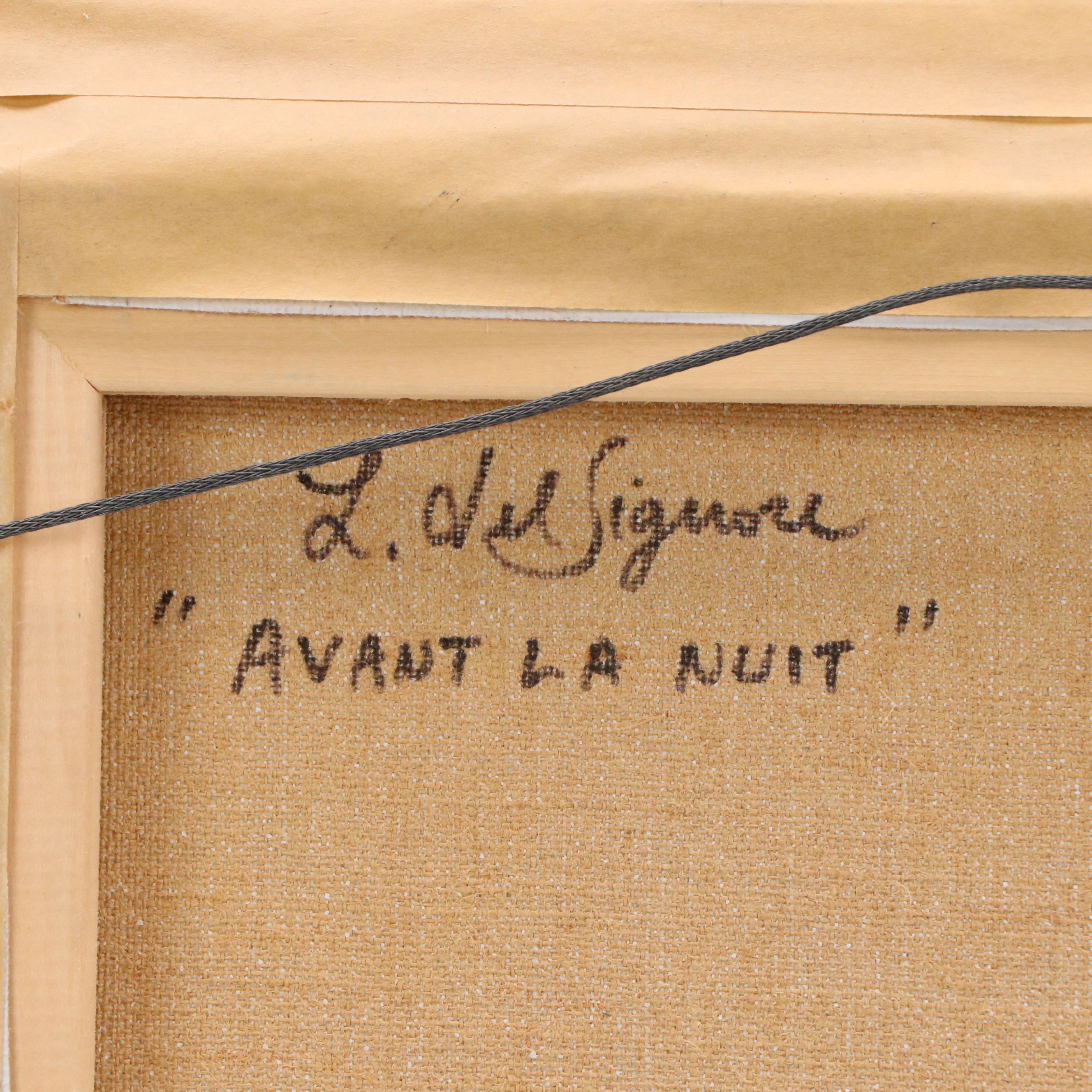 Littorio del Signore Oil Painting "Avant la Nuit"