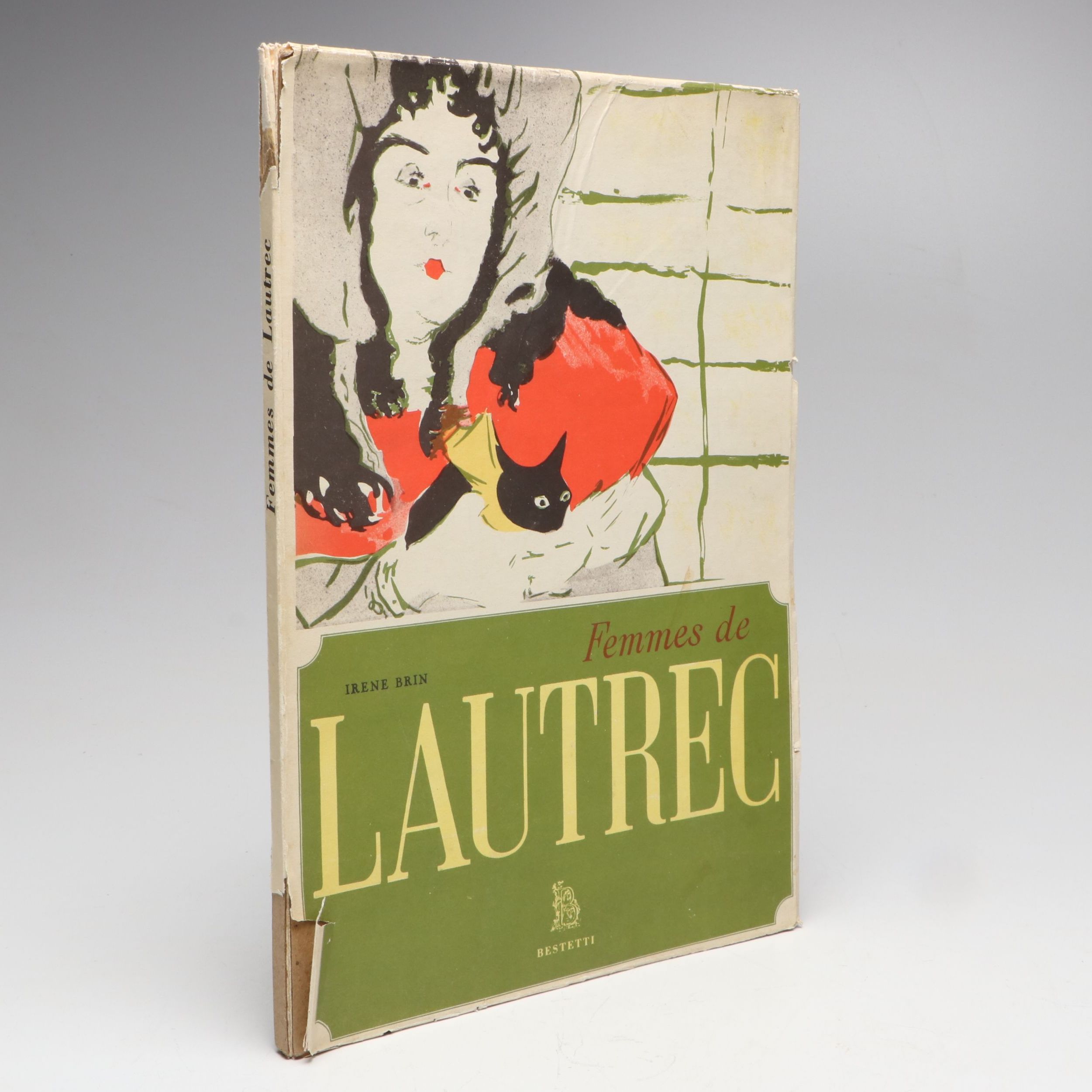 New Edition "Femmes de Lautrec" Art Folio by Irene Brin, 1954
