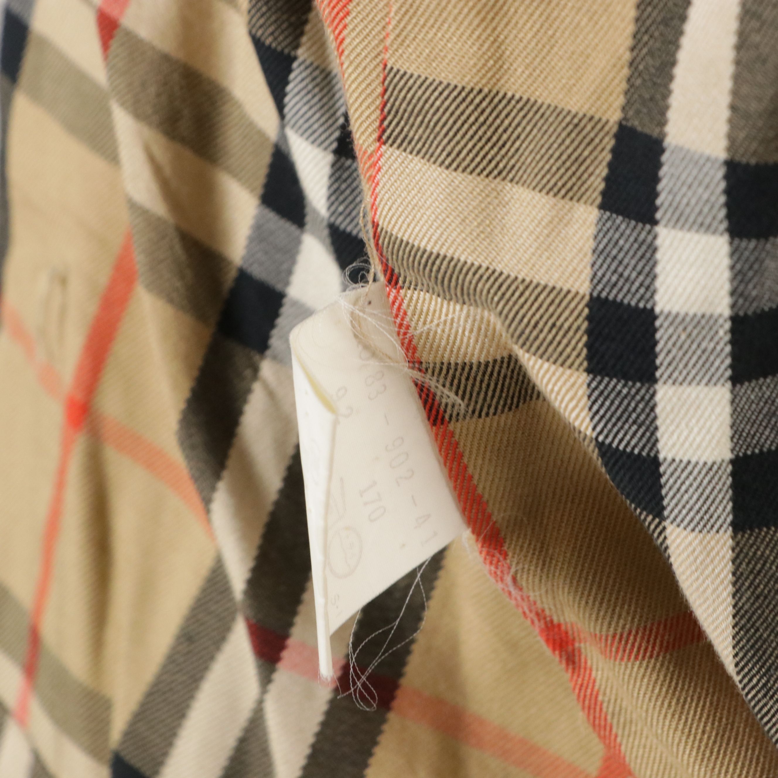 Men's Burberrys Cotton Double-Breasted Trench Coat with Nova Check Lining