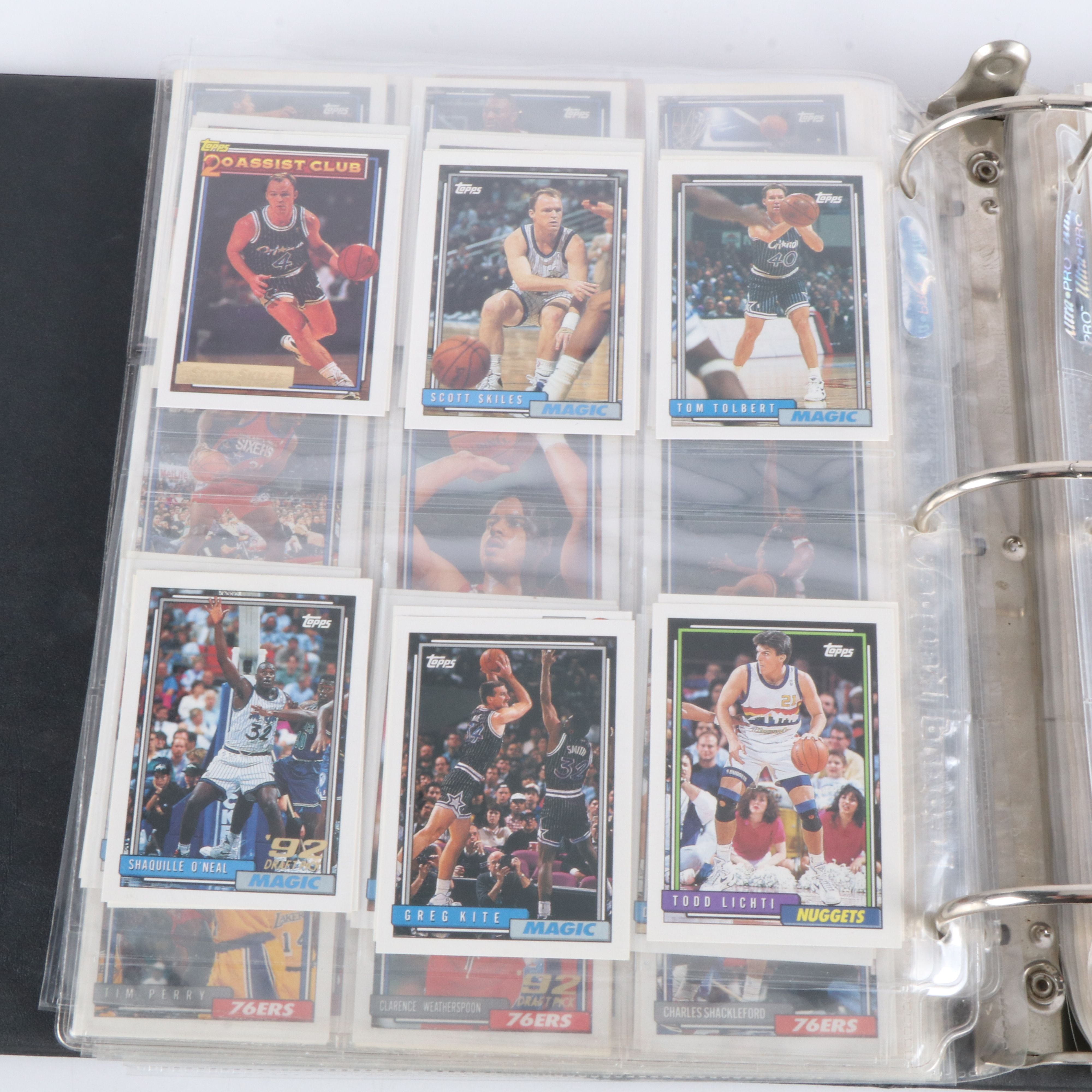 Topps with Other Basketball Cards Featuring Shaquille O'Neal Rookie and More
