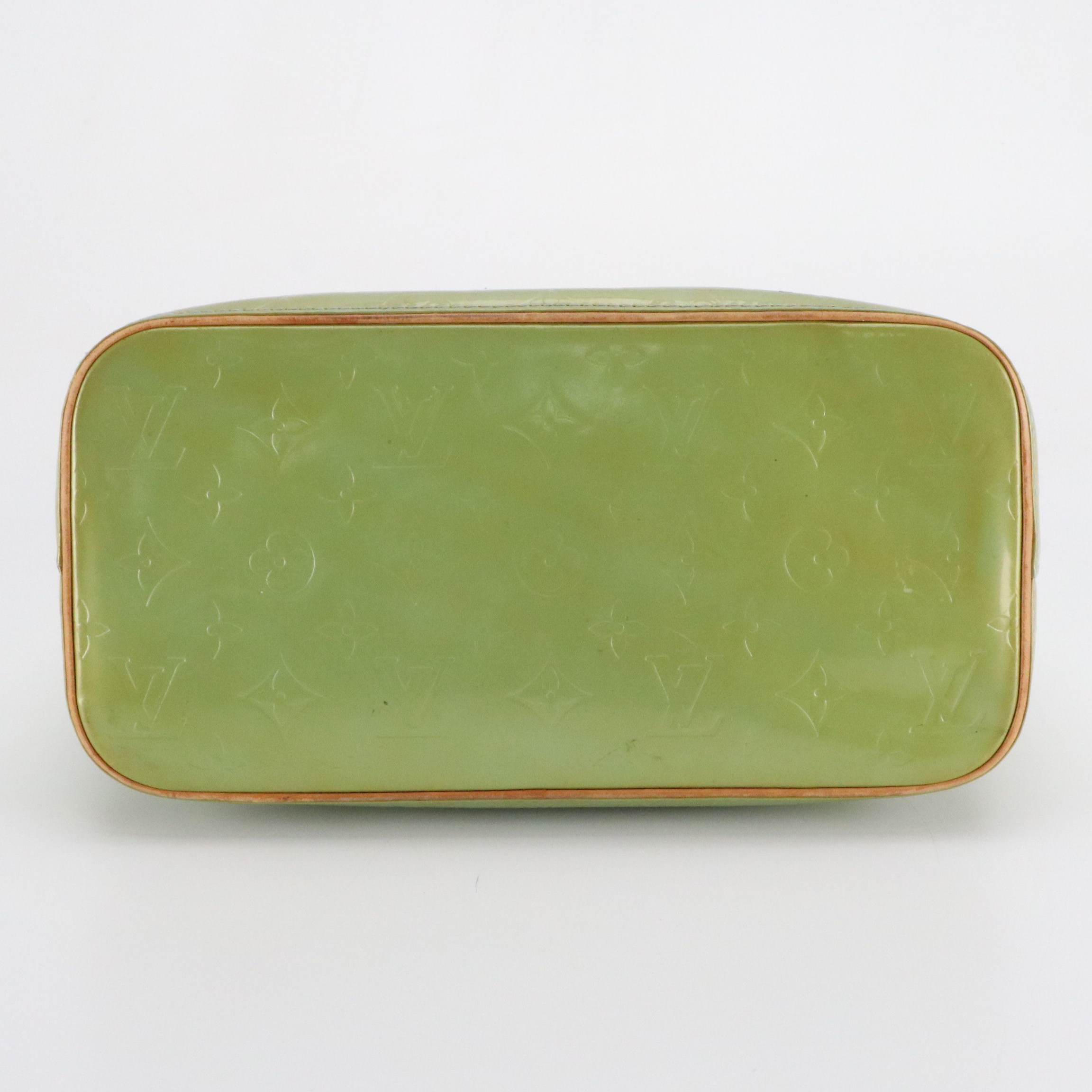 Louis Vuitton Houston Zip Tote Bag in Green Monogram Vernis and Leather