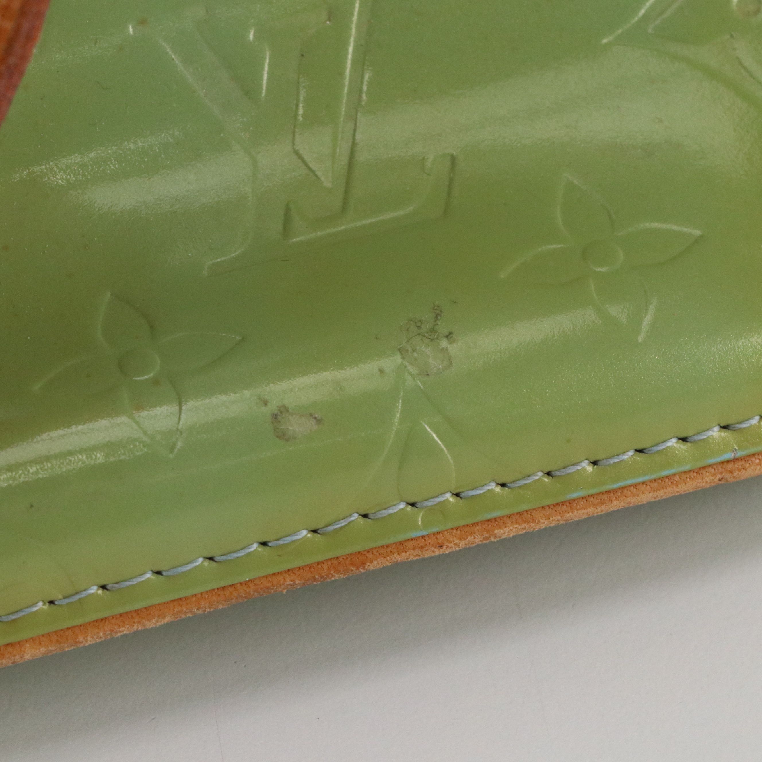 Louis Vuitton Houston Zip Tote Bag in Green Monogram Vernis and Leather