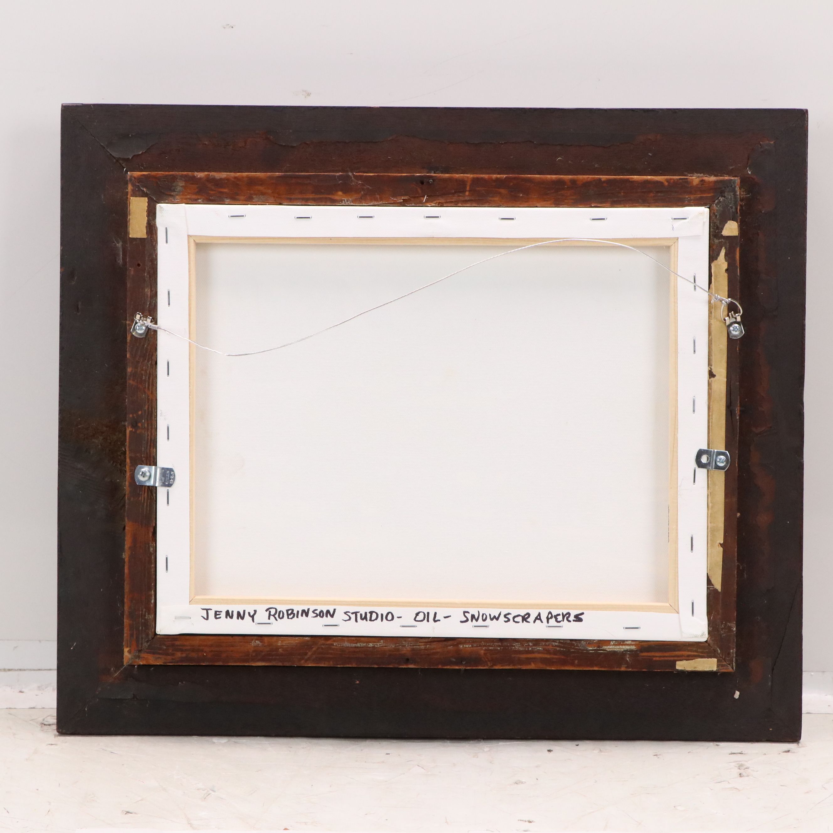 Jenny Robinson Oil Painting "Snowscrapers"