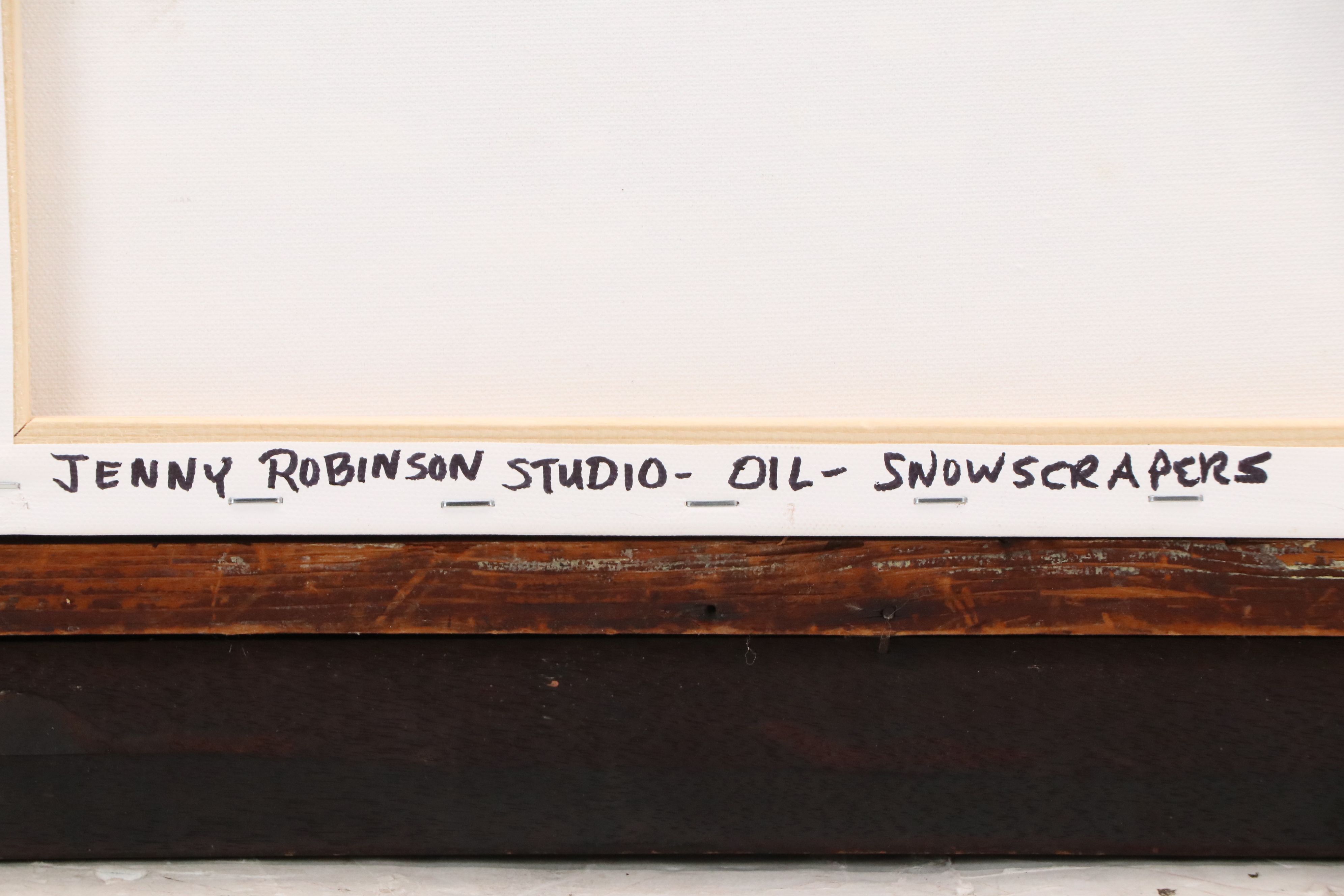 Jenny Robinson Oil Painting "Snowscrapers"