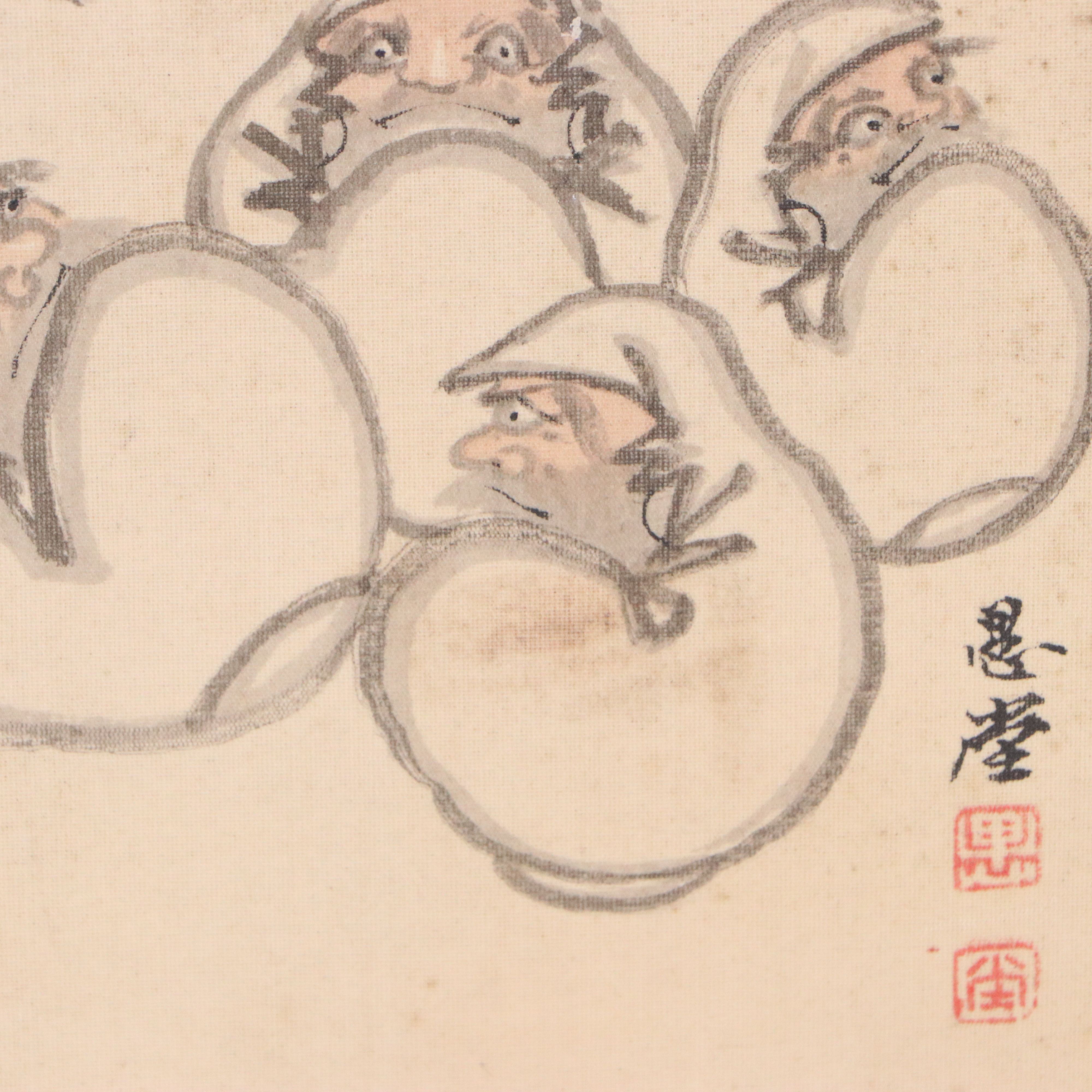 Collection of Japanese School Gouache and Watercolor Paintings, 20th to 21st C.