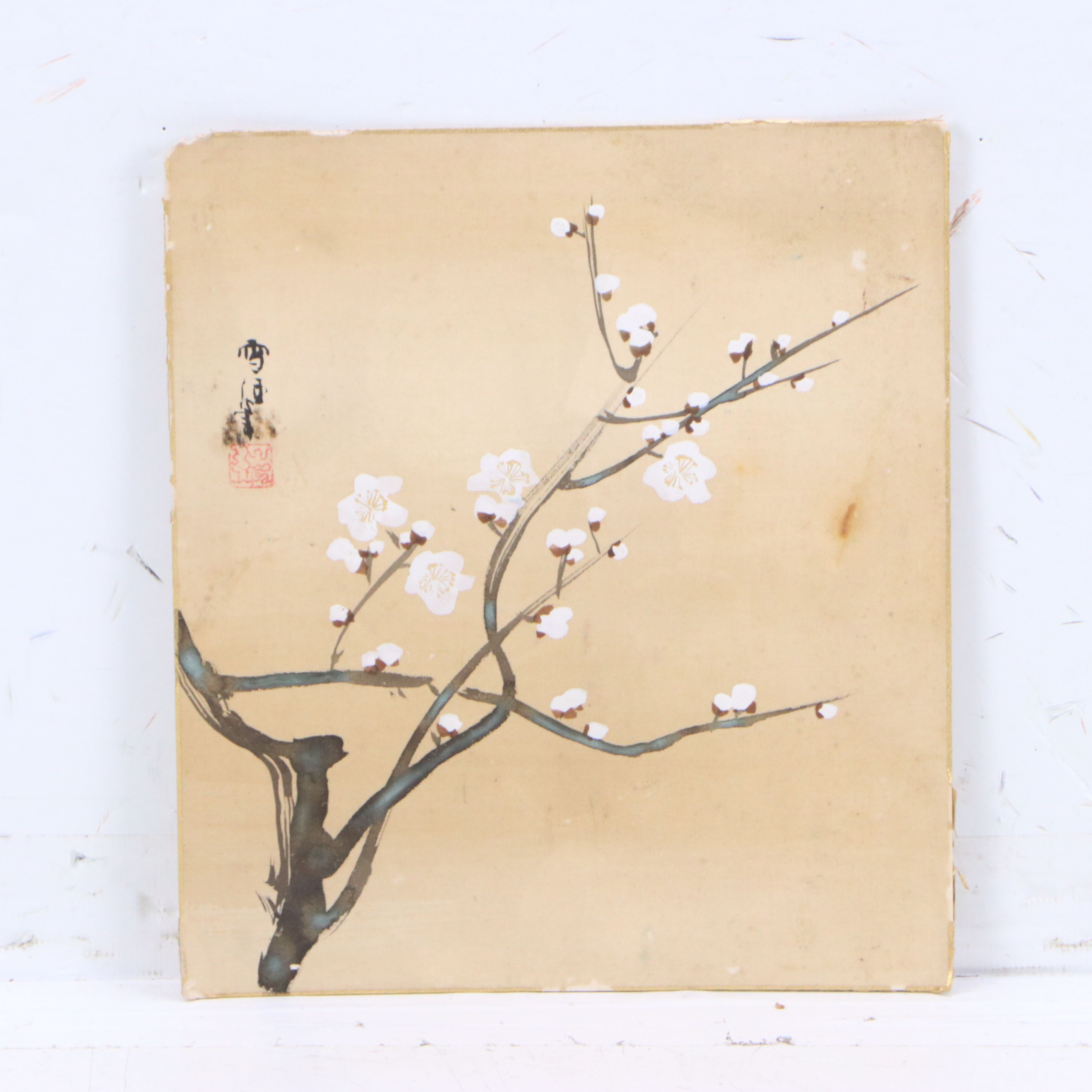 Collection of Japanese School Gouache and Watercolor Paintings, 20th to 21st C.