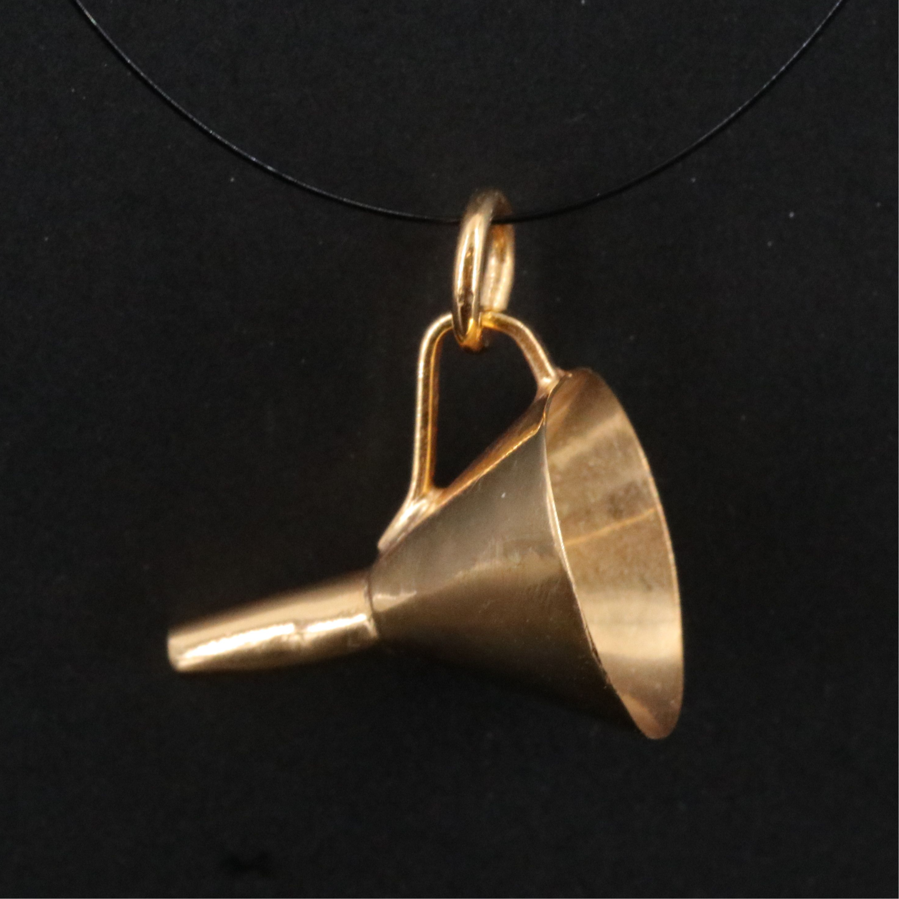 10K Funnel Pendant