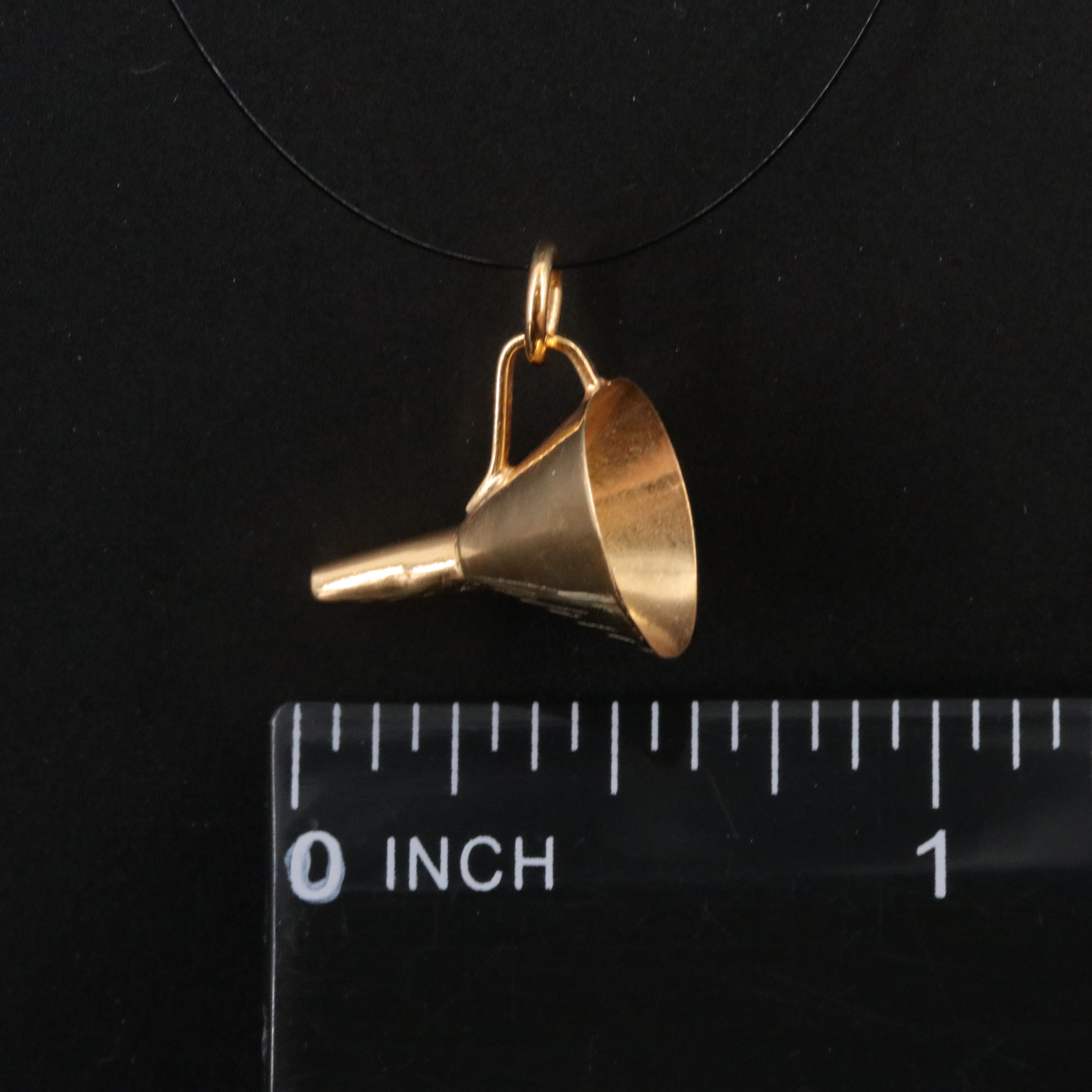 10K Funnel Pendant