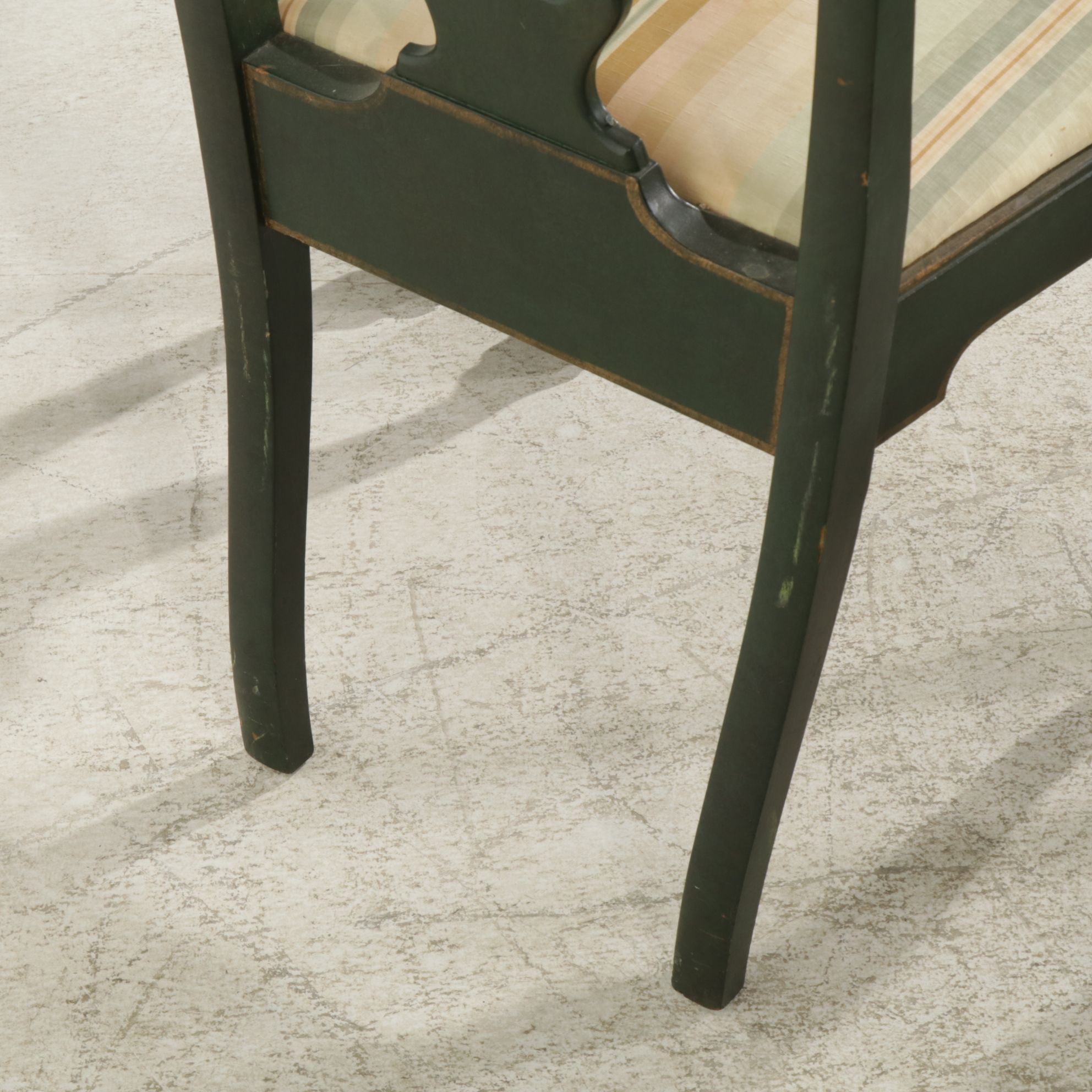 John D. Raab Chair Co. Chippendale Style Claw Foot Dining Chairs, Early 20th C.