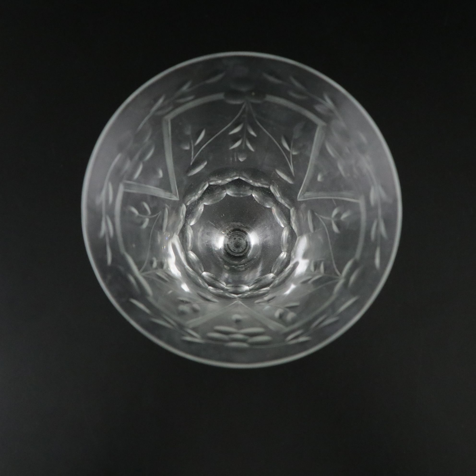 Optic Crystal Cordial, Wine, Juice and Champagne Glass Collection