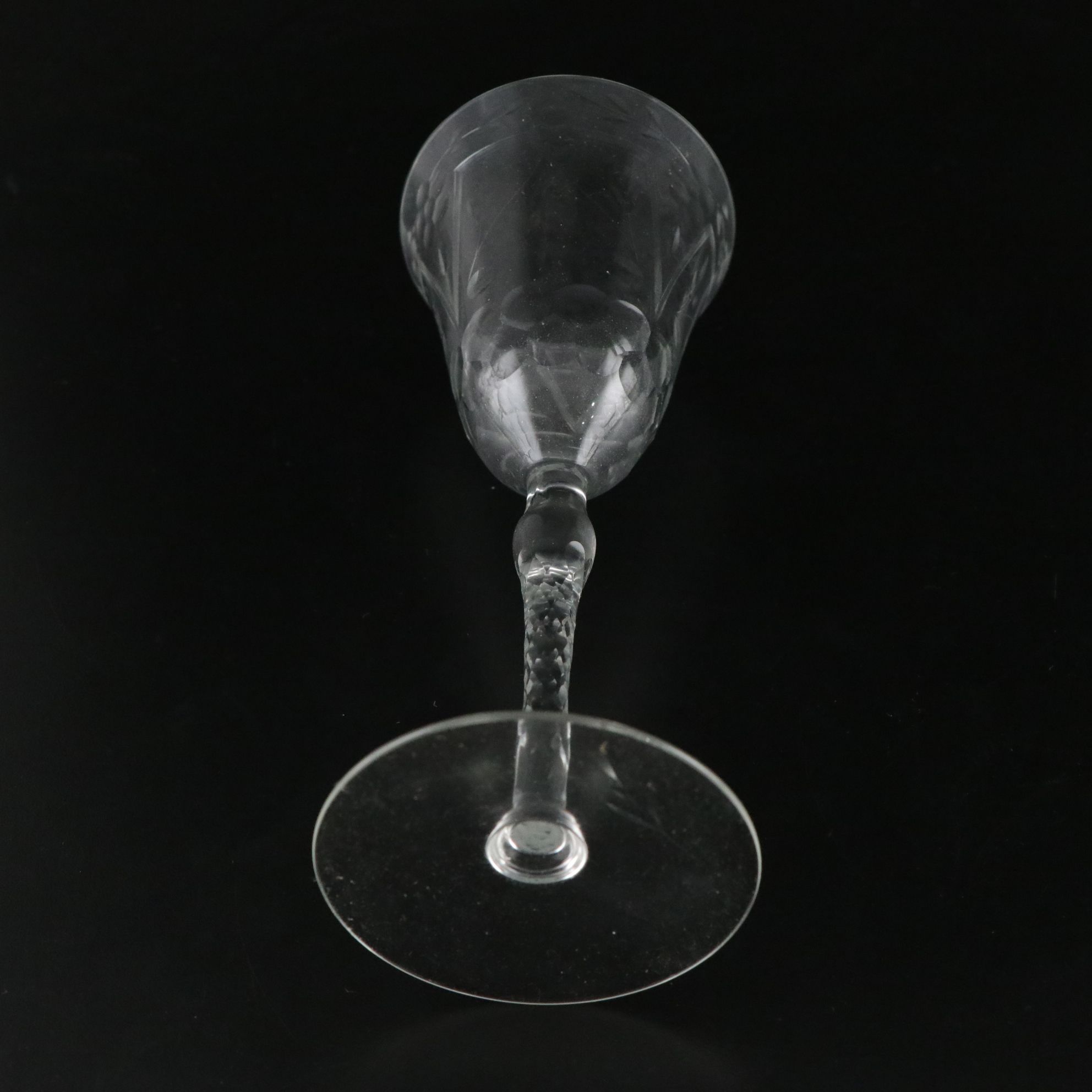 Optic Crystal Cordial, Wine, Juice and Champagne Glass Collection