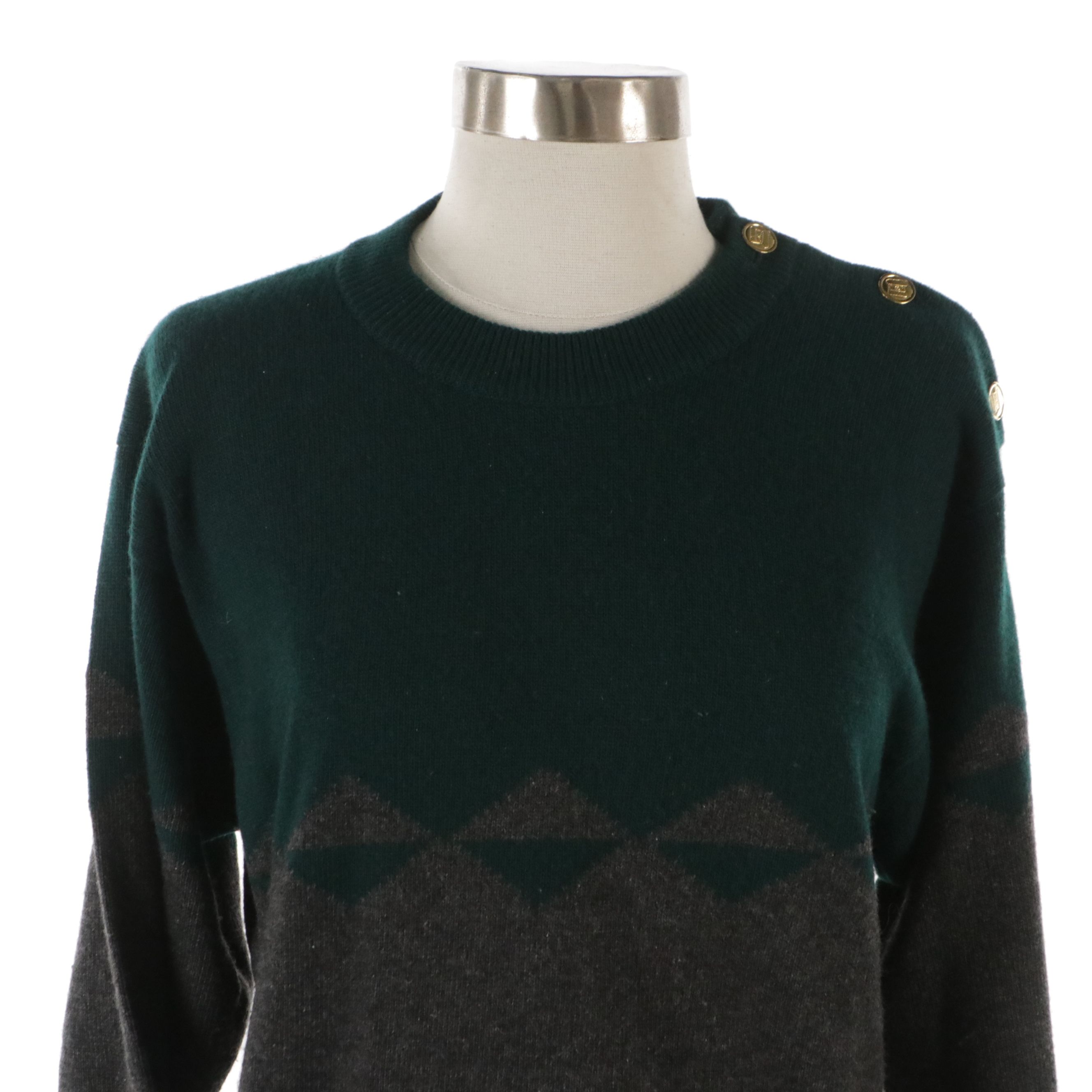 Chanel Vintage Knit Cashmere Sweater