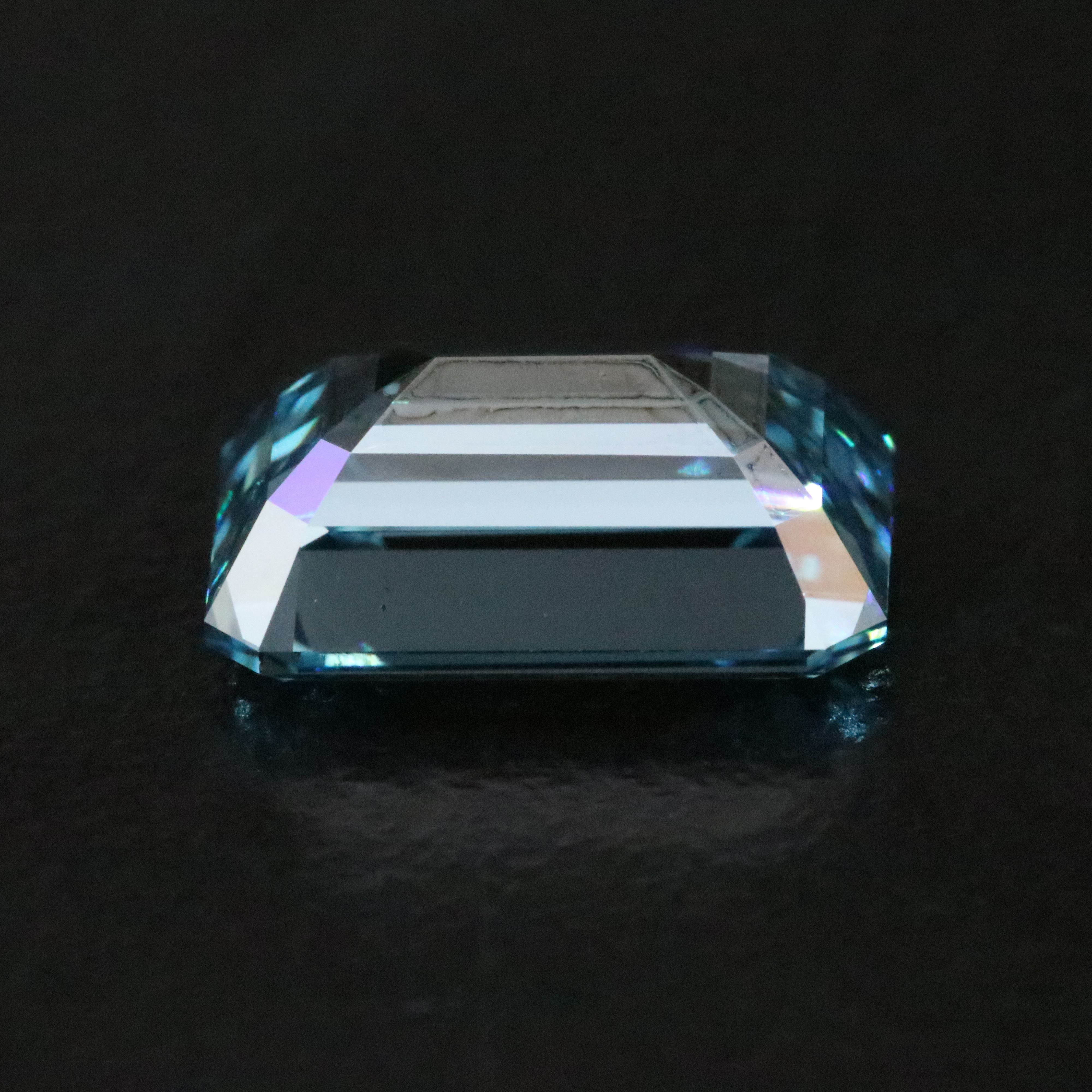 Loose 3.01 CT Lab Grown Fancy Vivid Blue Diamond with IGI Report