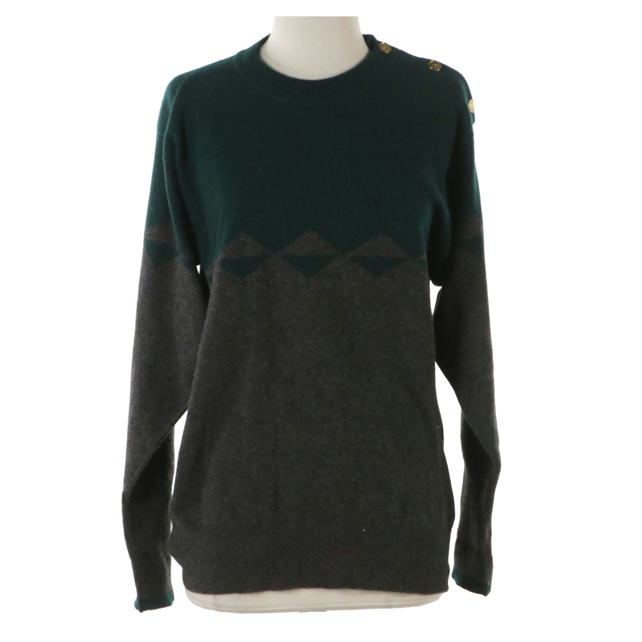 Chanel Vintage Knit Cashmere Sweater