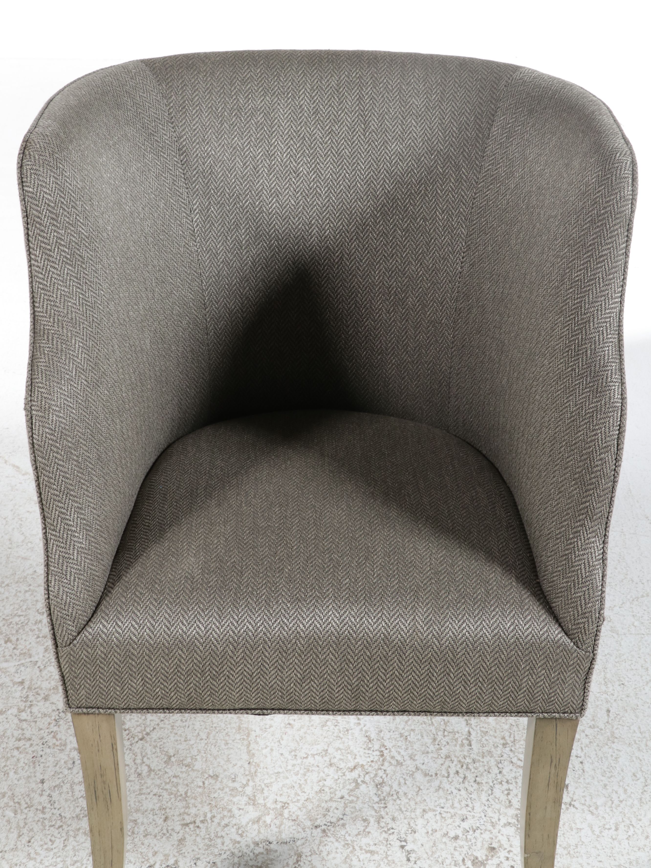 Pair of Contemporary Upholstered Armchairs, 21st Century
