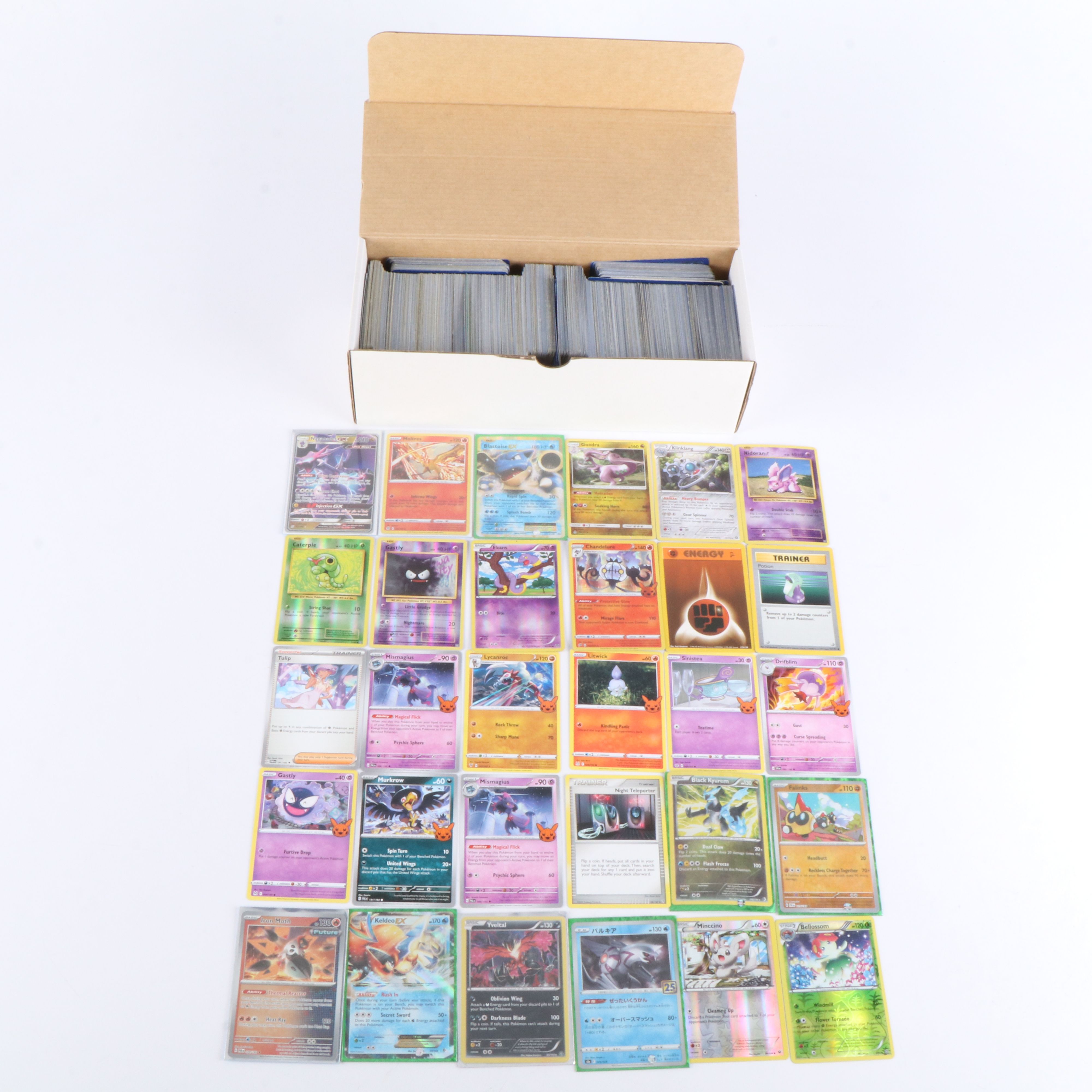 Pokémon Card Collection with Blastoise EX and More, 1990s-2020s