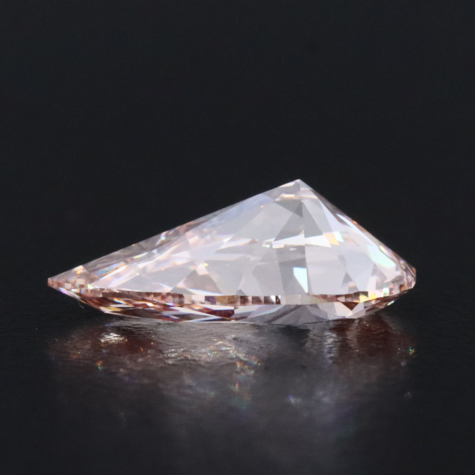 Loose 3.02 CT Lab Grown Fancy Vivid Pink Diamond with IGI Report