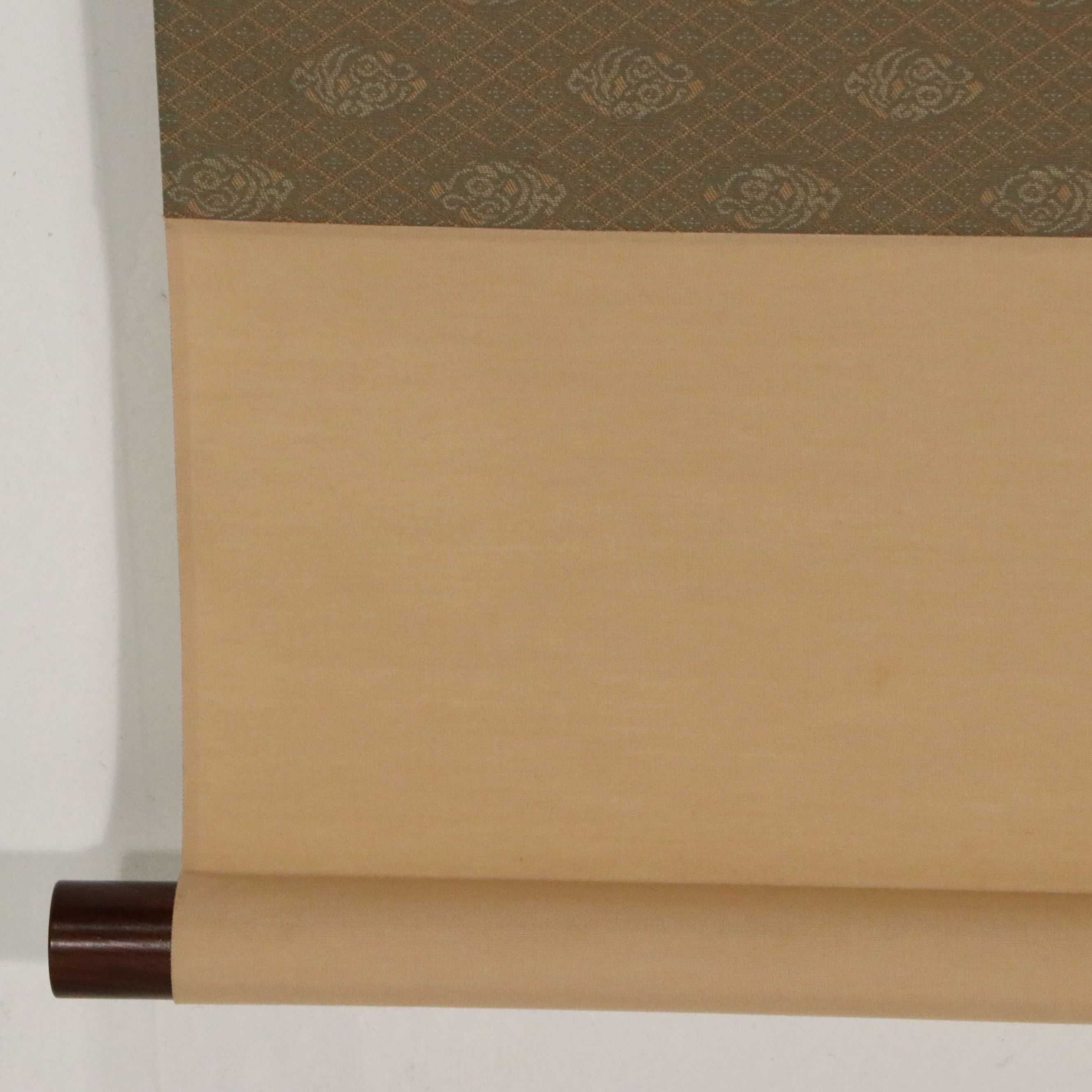 Chinese Ink and Watercolor Scroll Painting