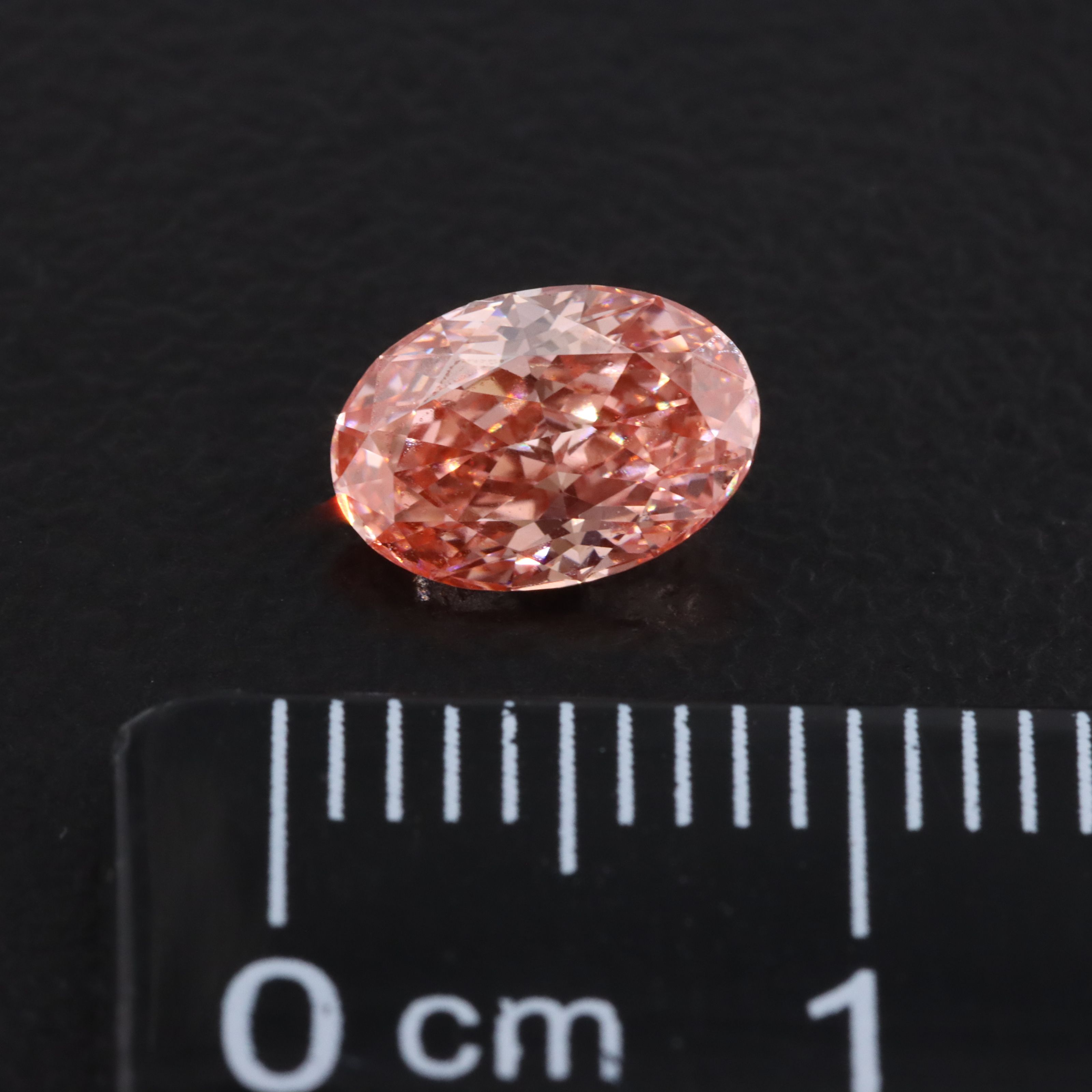 Loose 1.04 CT Lab Grown Fancy Vivid Pink Diamond with IGI Report