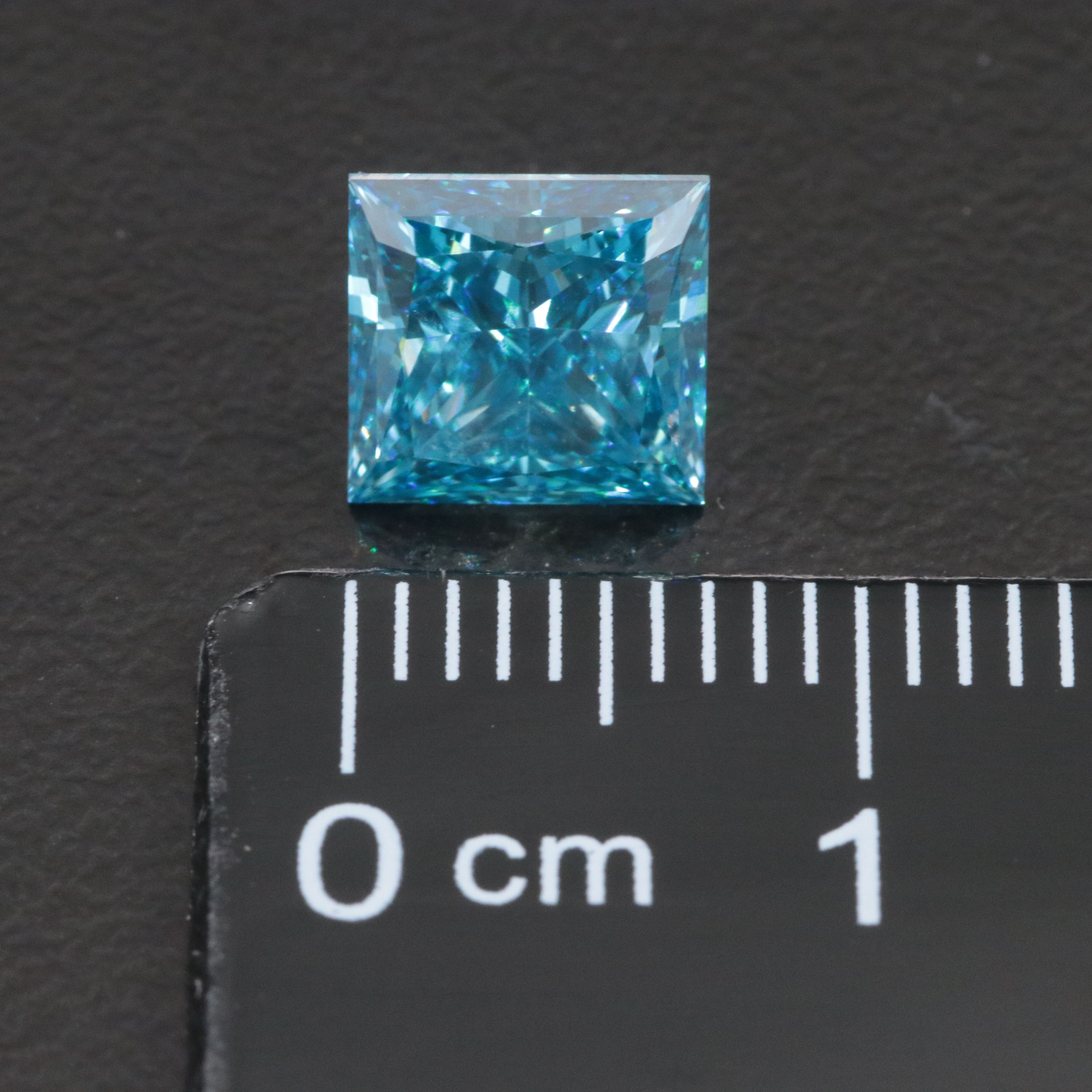 Loose 2.01 CT Lab Grown Fancy Vivid Blue Diamond with IGI Report