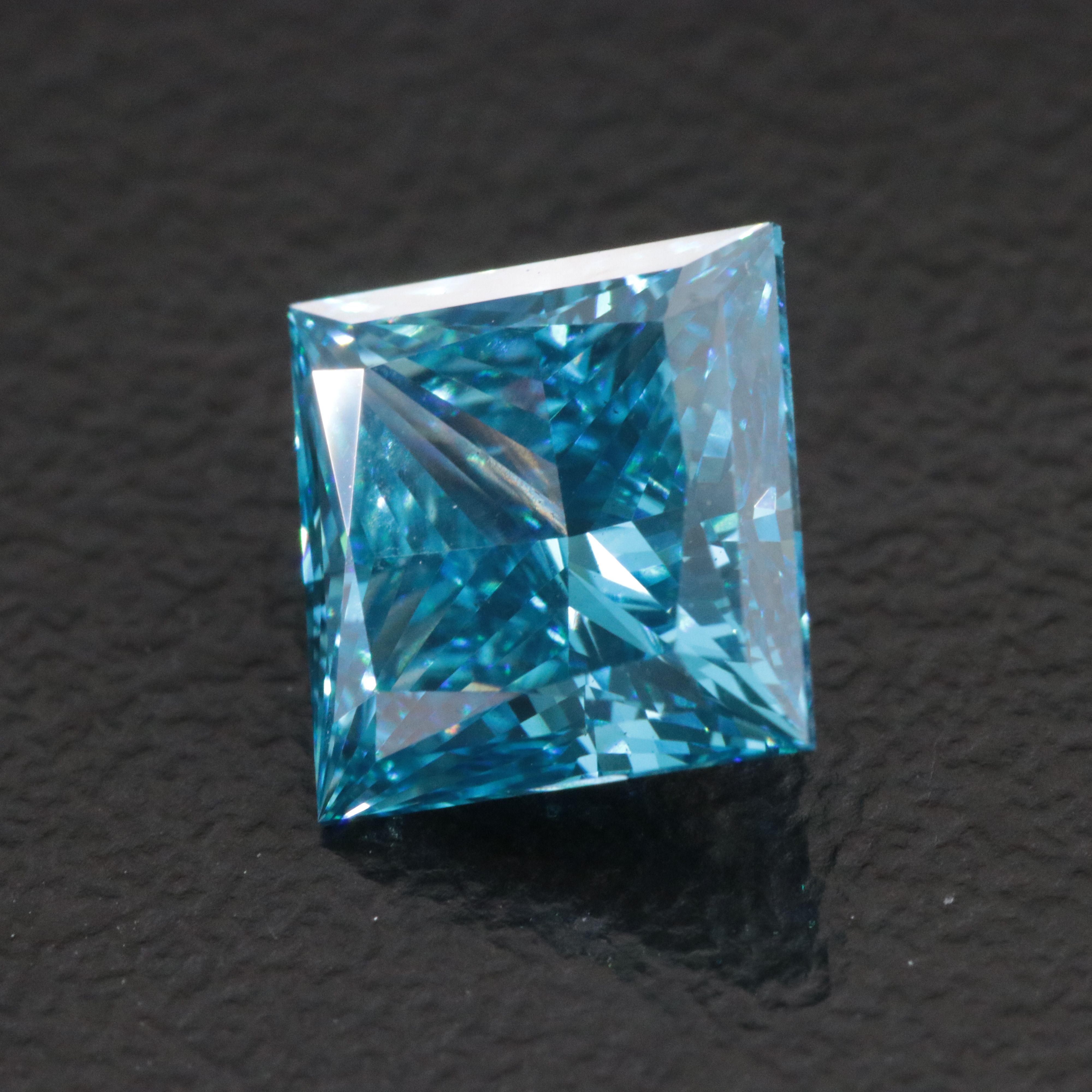Loose 2.01 CT Lab Grown Fancy Vivid Blue Diamond with IGI Report