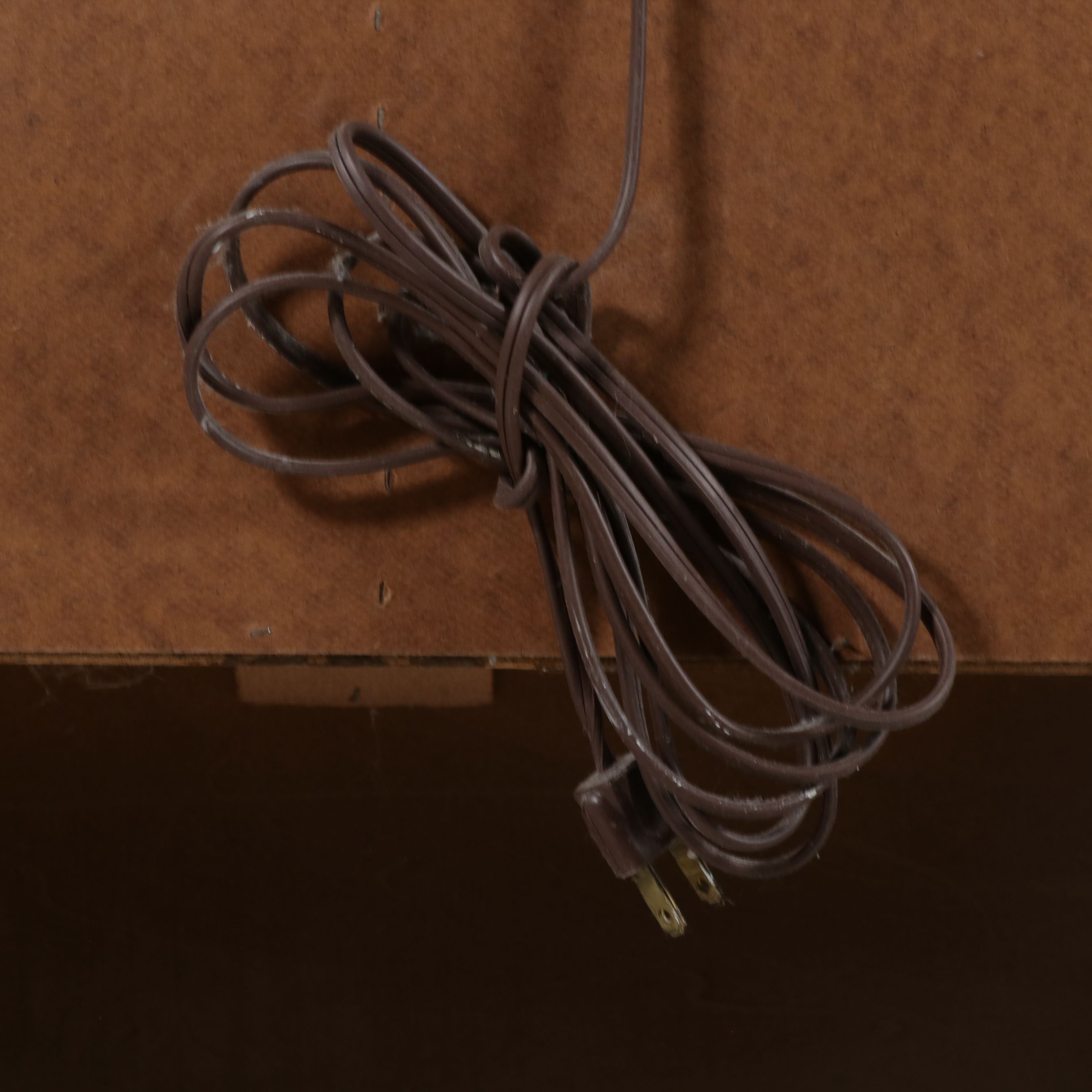 Mid Century Modern Full Size Walnut Bookcase Headboard