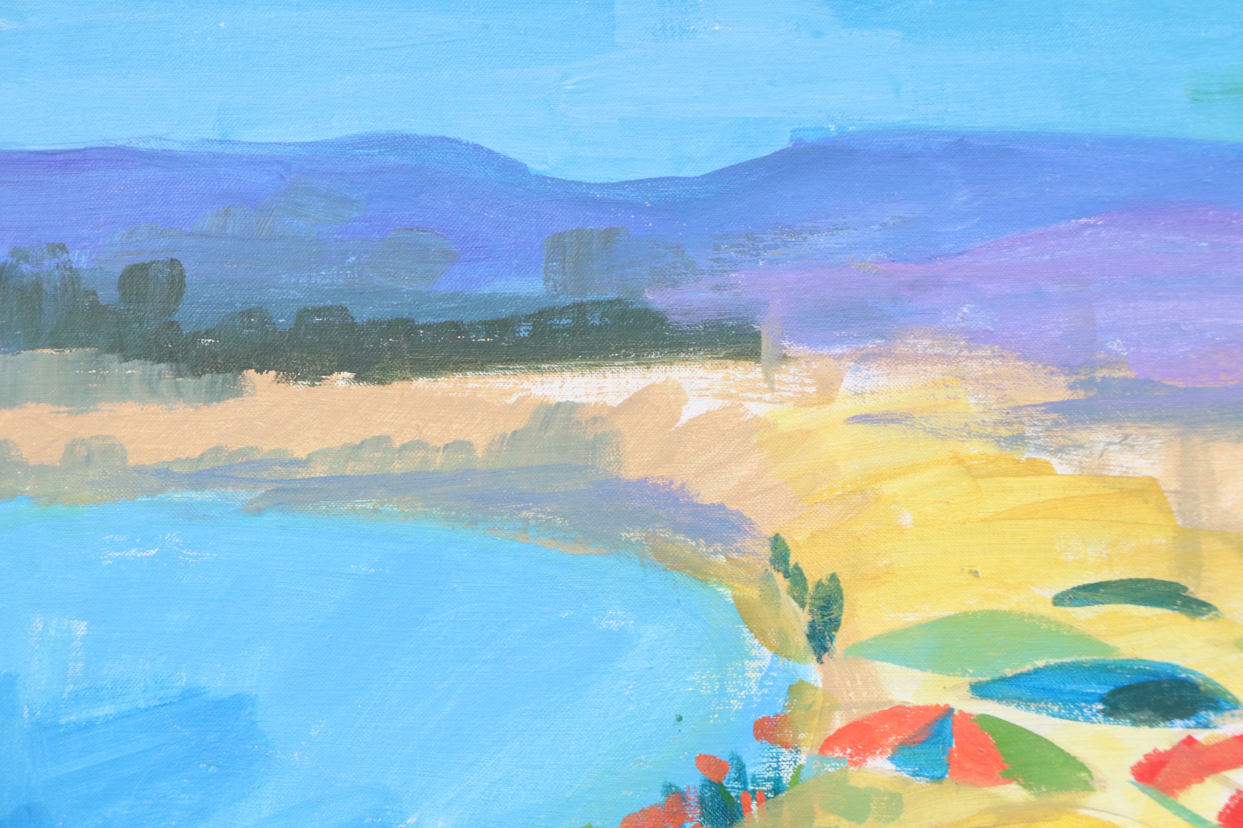 Oil Painting of Beach, Late 20th to 21st Century