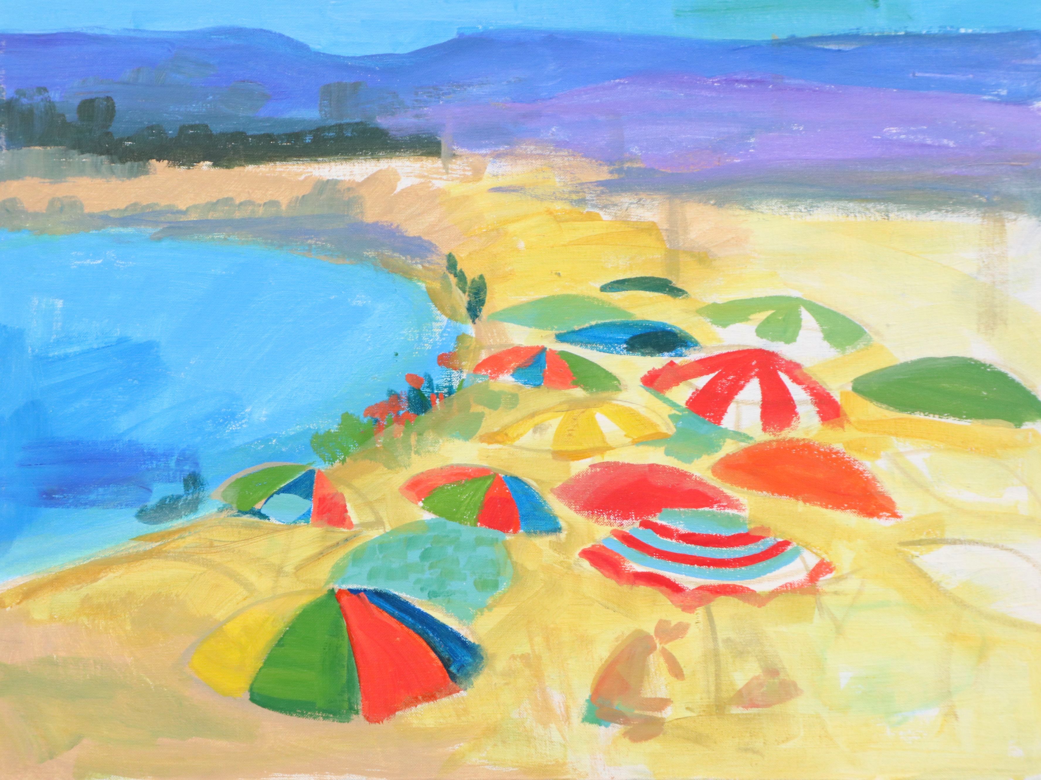 Oil Painting of Beach, Late 20th to 21st Century
