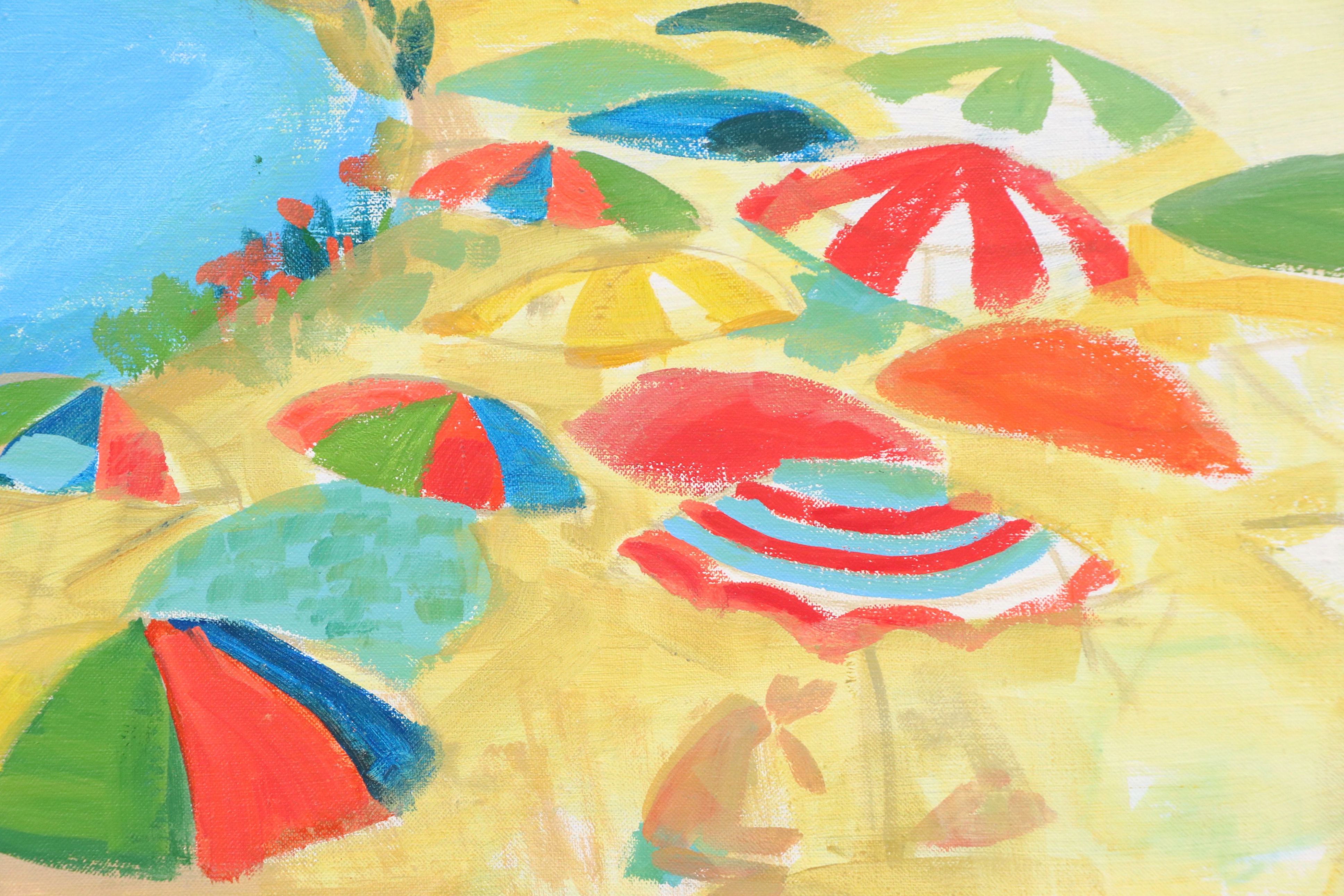 Oil Painting of Beach, Late 20th to 21st Century